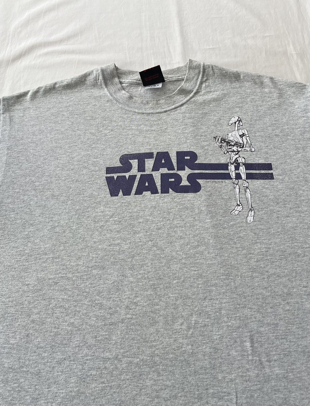 Vintage Vintage 90s Star Wars Episode 1 Battle Droid Movie T-shirt Size US L / EU 52-54 / 3 - 3 Thumbnail