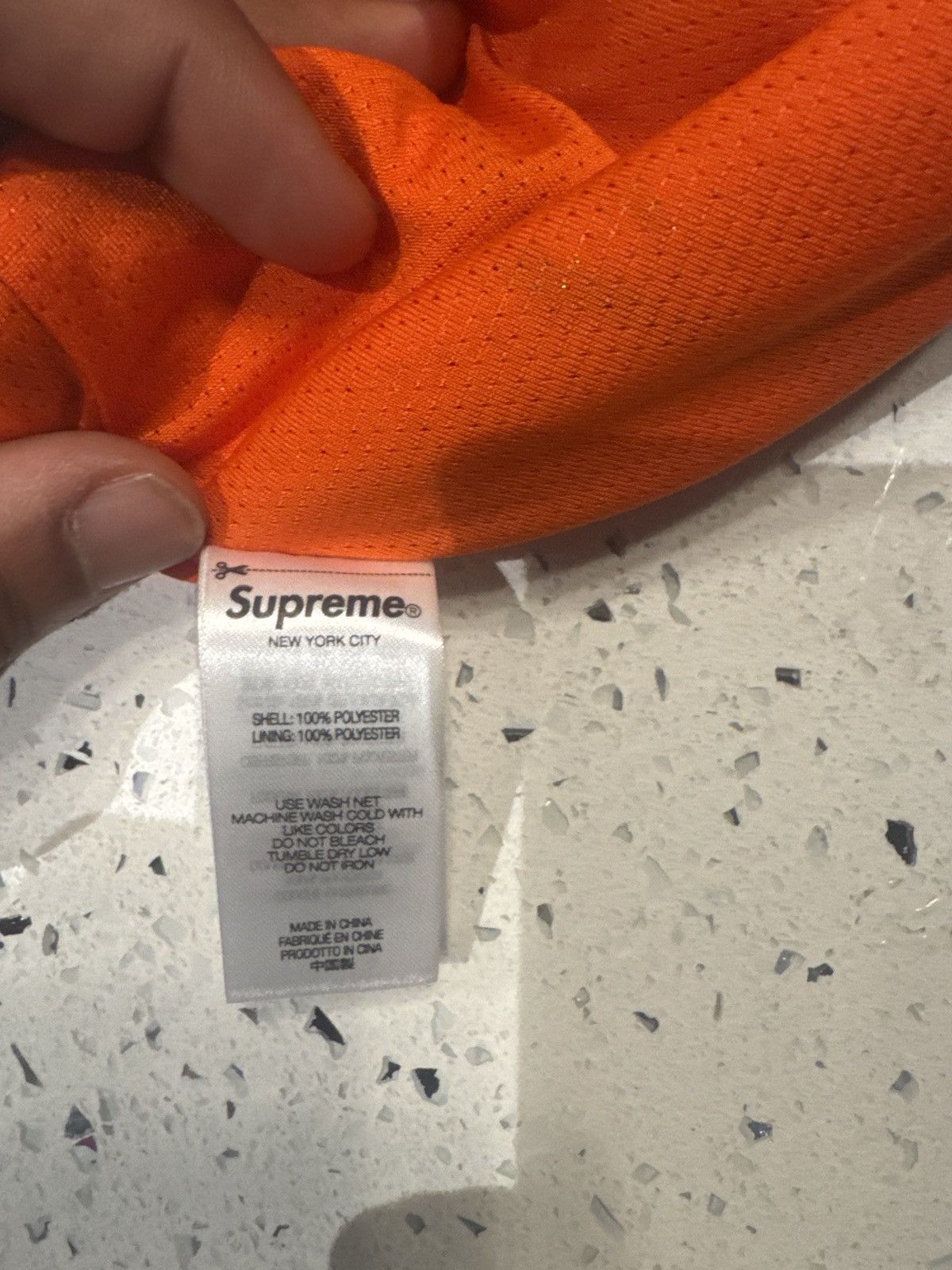 Supreme Supreme Small Box Baggy Mesh Shorts in a tiger-stripe Size US 34 / EU 50 - 5 Thumbnail