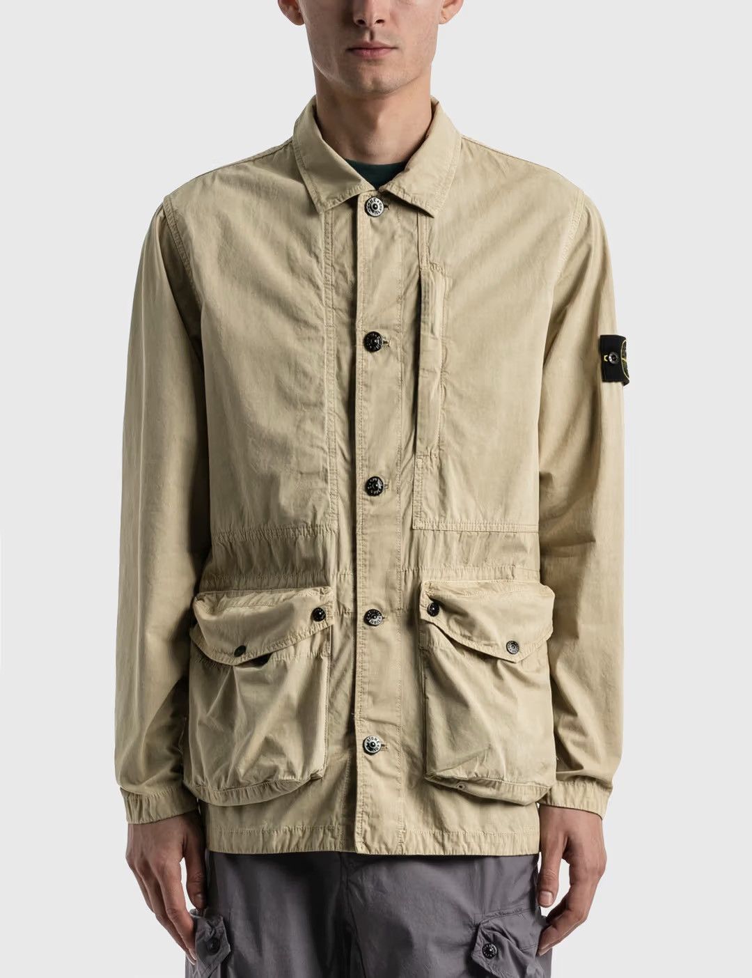 Stone Island Stone Island Tela Smerigliata Garment Dyed Jacket Pocket Size US L / EU 52-54 / 3 - 2 Thumbnail
