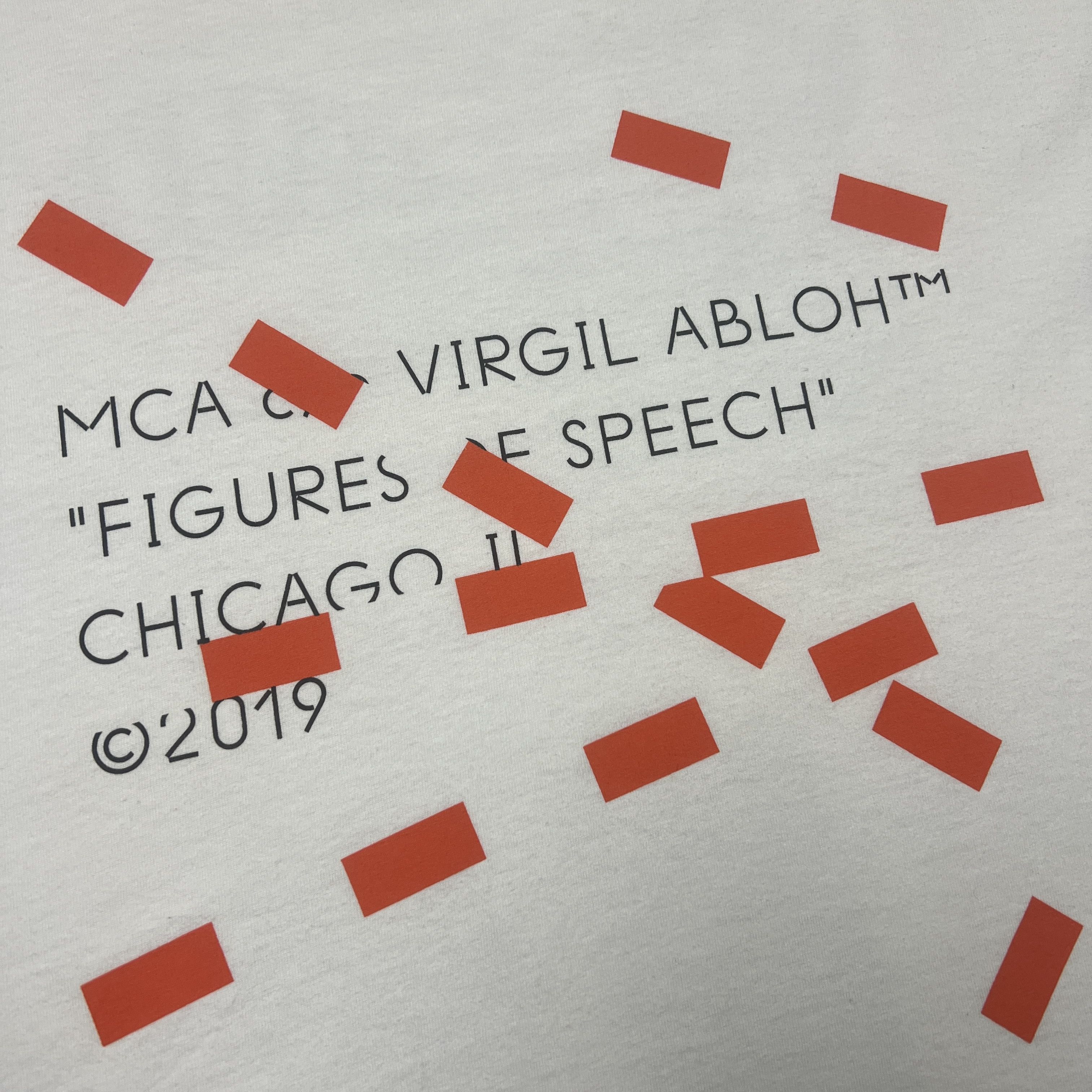 Virgil Abloh Virgil Abloh x MCA Chicago Figures of Speech FOS T-Shirt Size US L / EU 52-54 / 3 - 3 Thumbnail