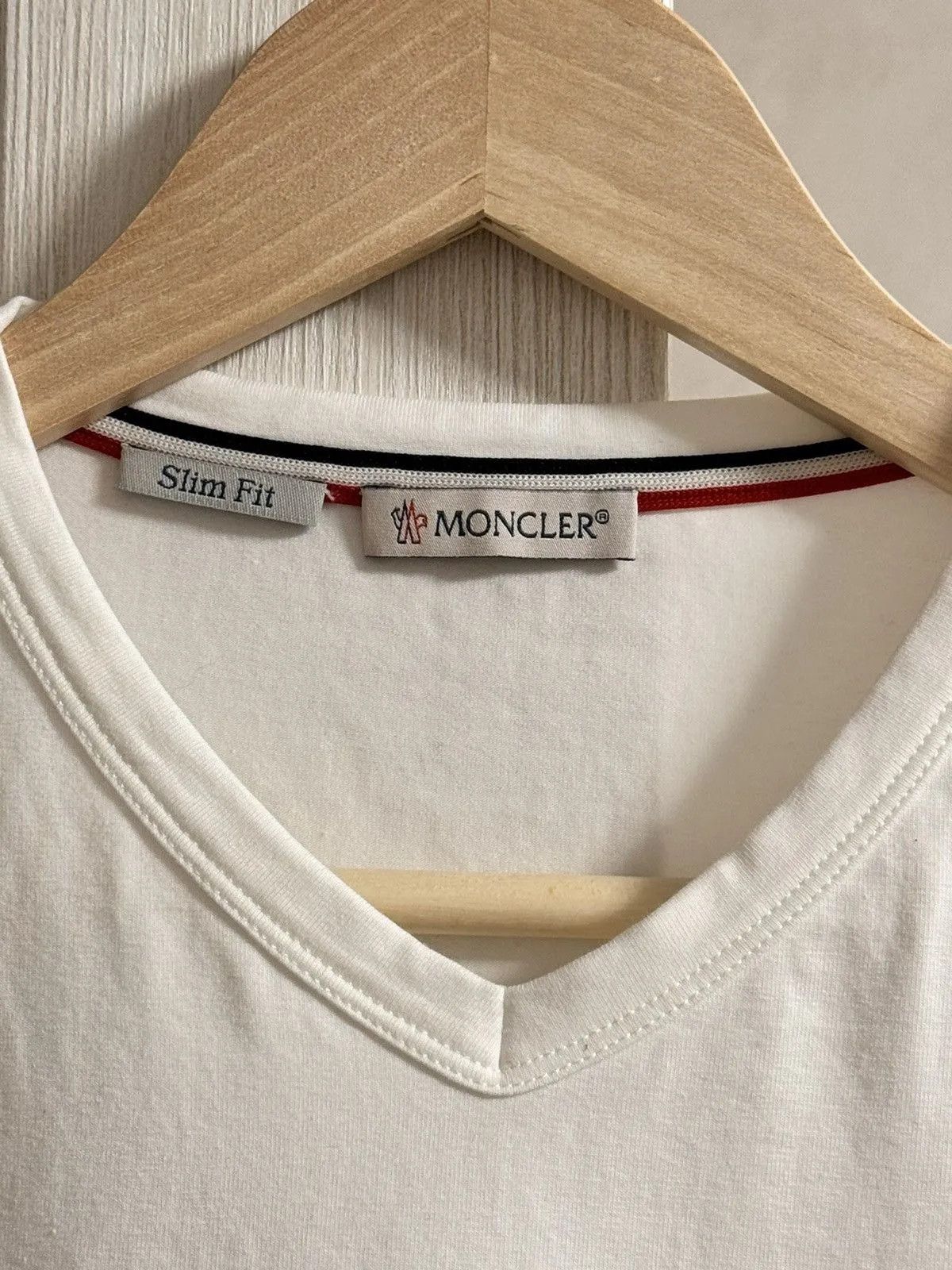 Moncler Moncler basic tee T-shirt logo vintage sleeve Size S Size US S / EU 44-46 / 1 - 8 Thumbnail