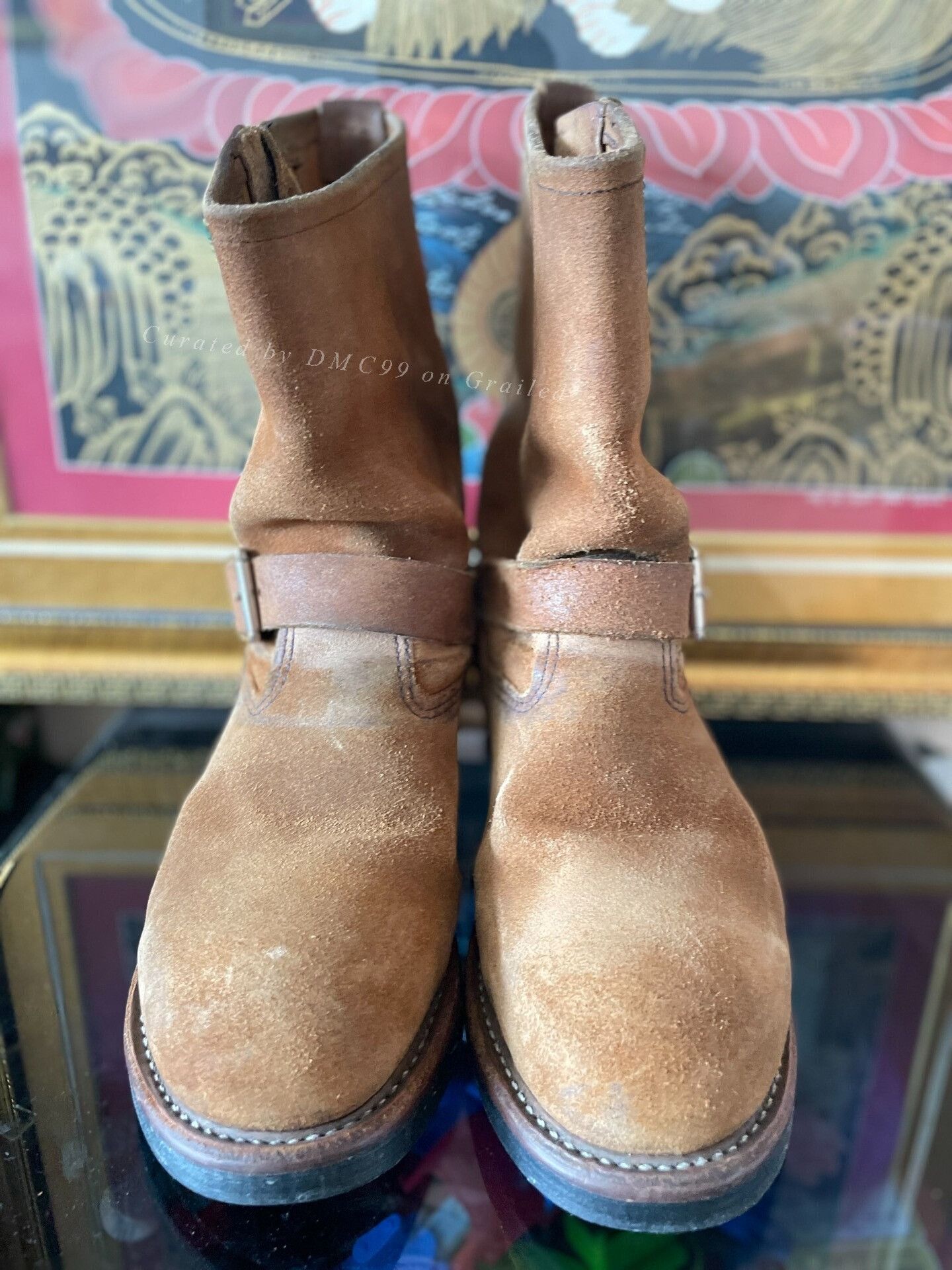 Red Wing Rare Red Wing 8812 Copper Abilene Roughout Engineer Boots