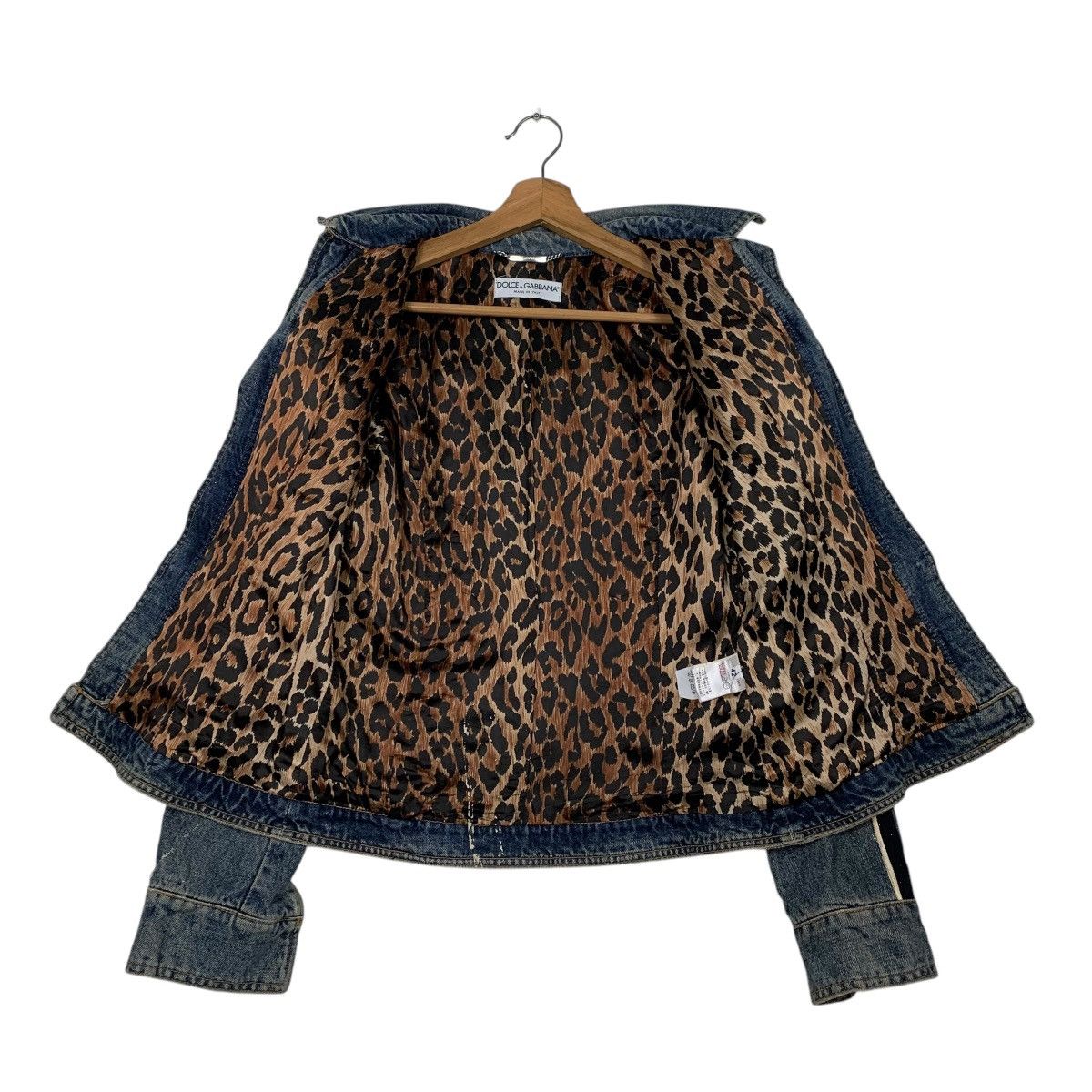Dolce & Gabbana Dolce & Gabbana Buttonless Denim Trucker Jacket Size M / US 6-8 / IT 42-44 - 13 Thumbnail