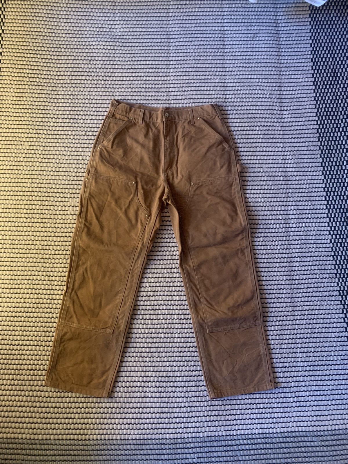 Carhartt Vintage Carhartt Double Knee Workwear Trousers Size US 32 / EU 48 - 1 Thumbnail