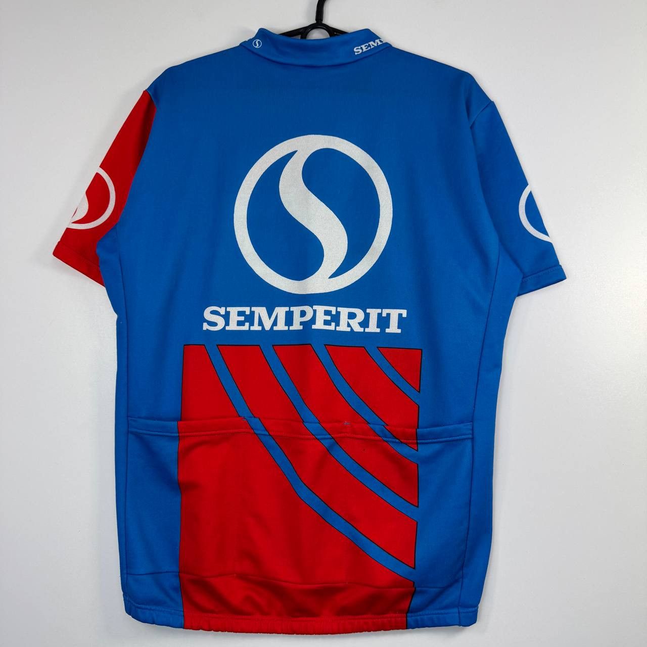 Other Semperit Cycling Jersey Blue Red Bike Shirt Mens Size L Size US L / EU 52-54 / 3 - 4 Thumbnail