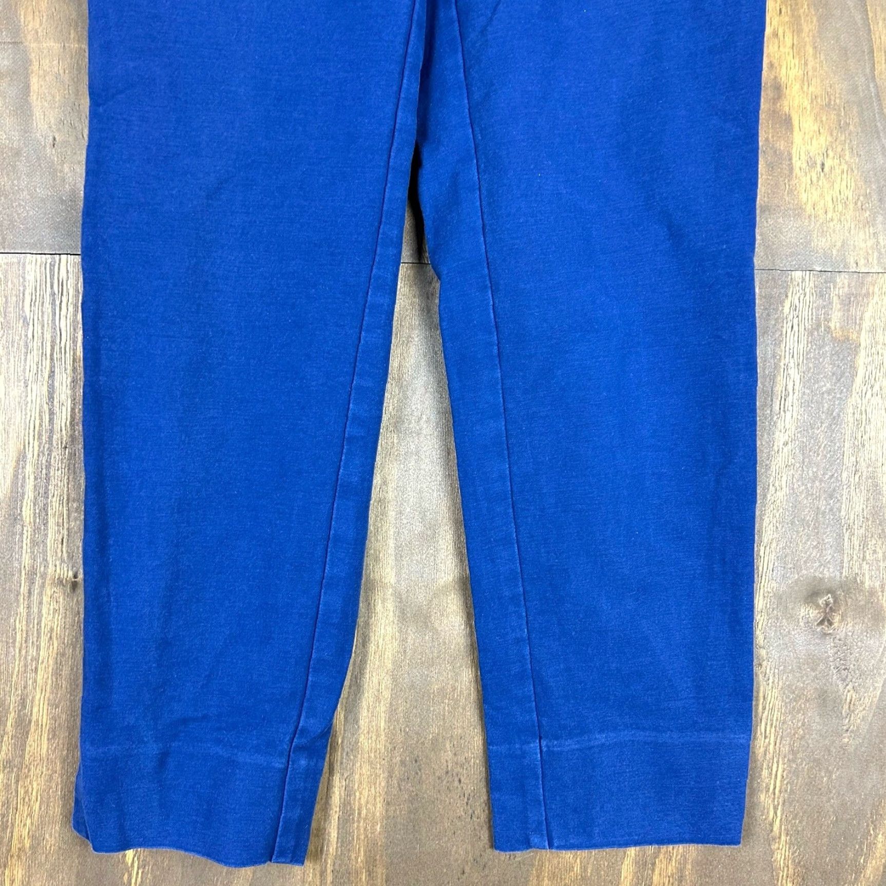 Ann Taylor VINTAGE Ann Taylor LOFT Pants Blue Marisa The Riviera Ankle Stretch 2 Size 29" - 3 Thumbnail