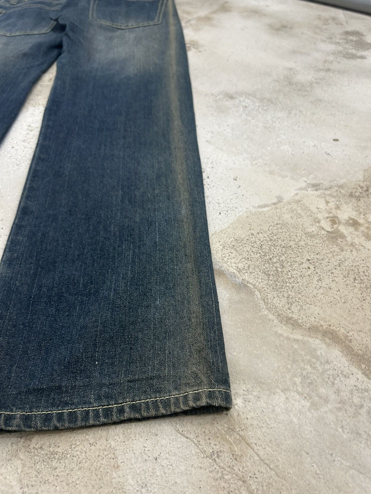 Le Grande Bleu (L.G.B.) Baggy Pants Double Waist Style Original Jeans Brand Size US 31 - 9 Thumbnail