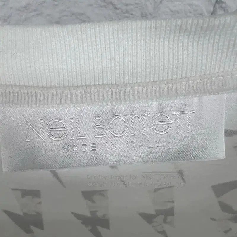 Neil Barrett NeIL Barrett White Cotton Graphic T-Shirt . Size US XXL / EU 58 / 5 - 3 Thumbnail