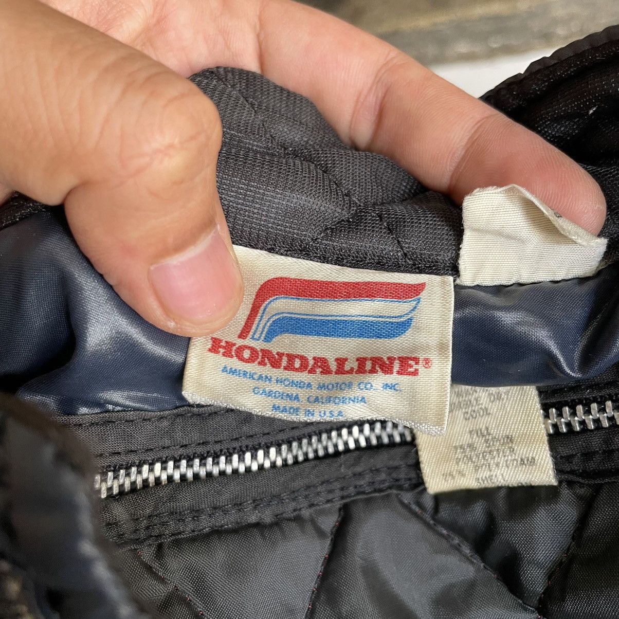 Gear for Sports × Honda × Vintage Vintage 80s Honda Motorcycle Jacket Racing Team Hondaline Size US M / EU 48-50 / 2 - 14 Thumbnail