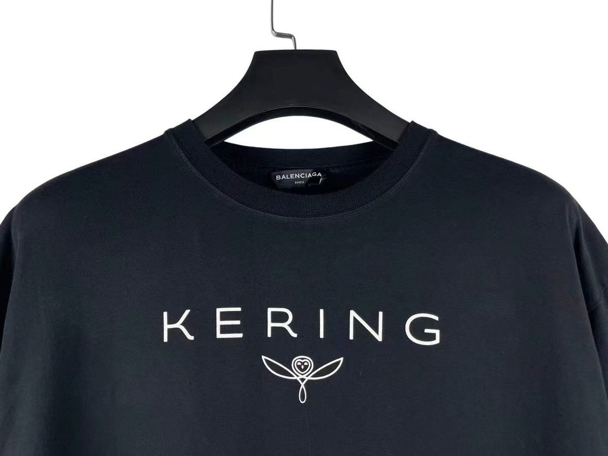 Balenciaga Balenciaga Kering Logo Short-Sleeves Tee Size US L / EU 52-54 / 3 - 3 Thumbnail
