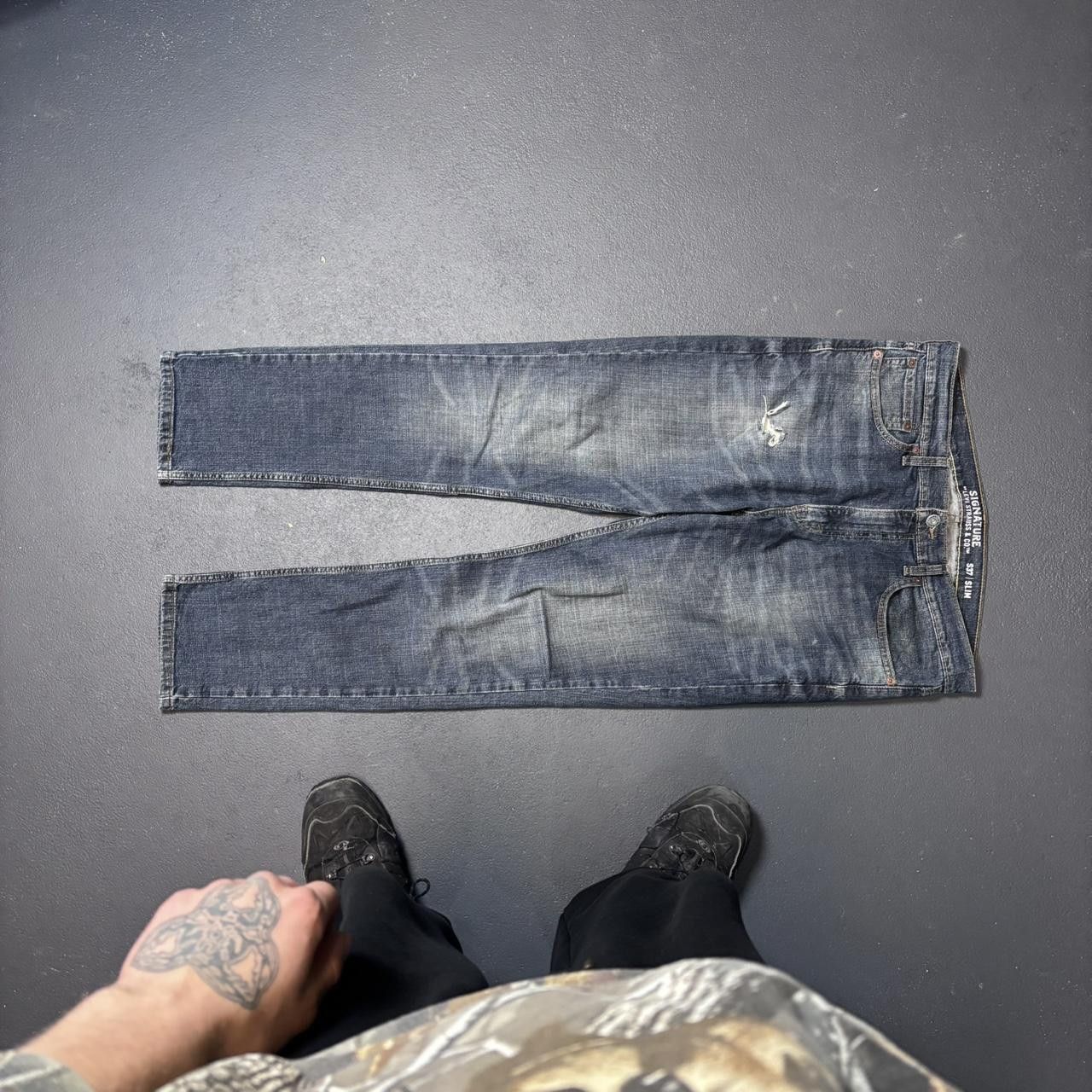 Japanese Brand × Levi's × Vintage Vintage y2k 90s Levi's acid wash jeans Size US 36 / EU 52 - 2 Thumbnail