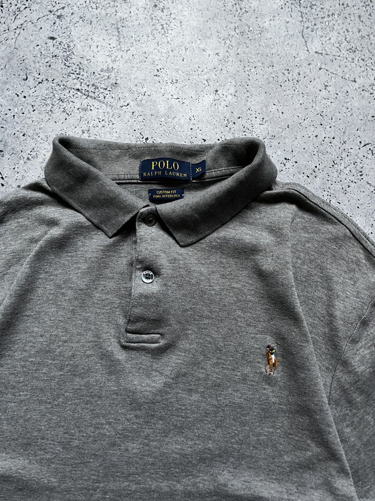 Polo Ralph Lauren Vintage Polo Ralph Lauren Longsleeve Polos Mini Pony Y2K USA Size US XL / EU 56 / 4 - 1 Thumbnail