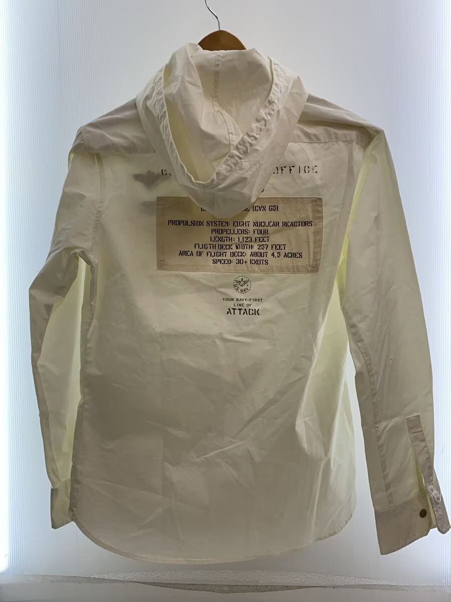 Avirex Avirex Coolmax Hooded Khaki Plain Ctn LS Shirt White Size US M / EU 48-50 / 2 - 2 Thumbnail