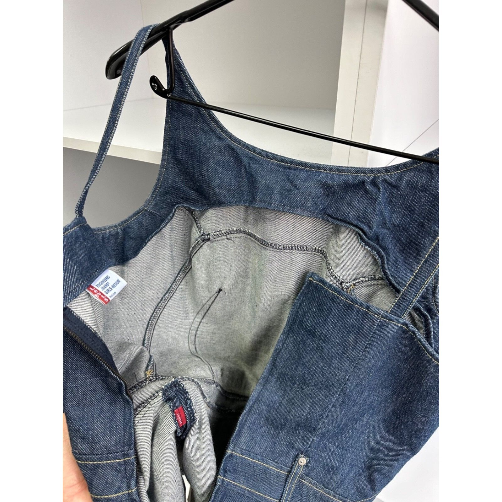 Levi's VTG Levi’s Woman Engineered Denim Dress Sz M Size M / US 6-8 / IT 42-44 - 10 Thumbnail