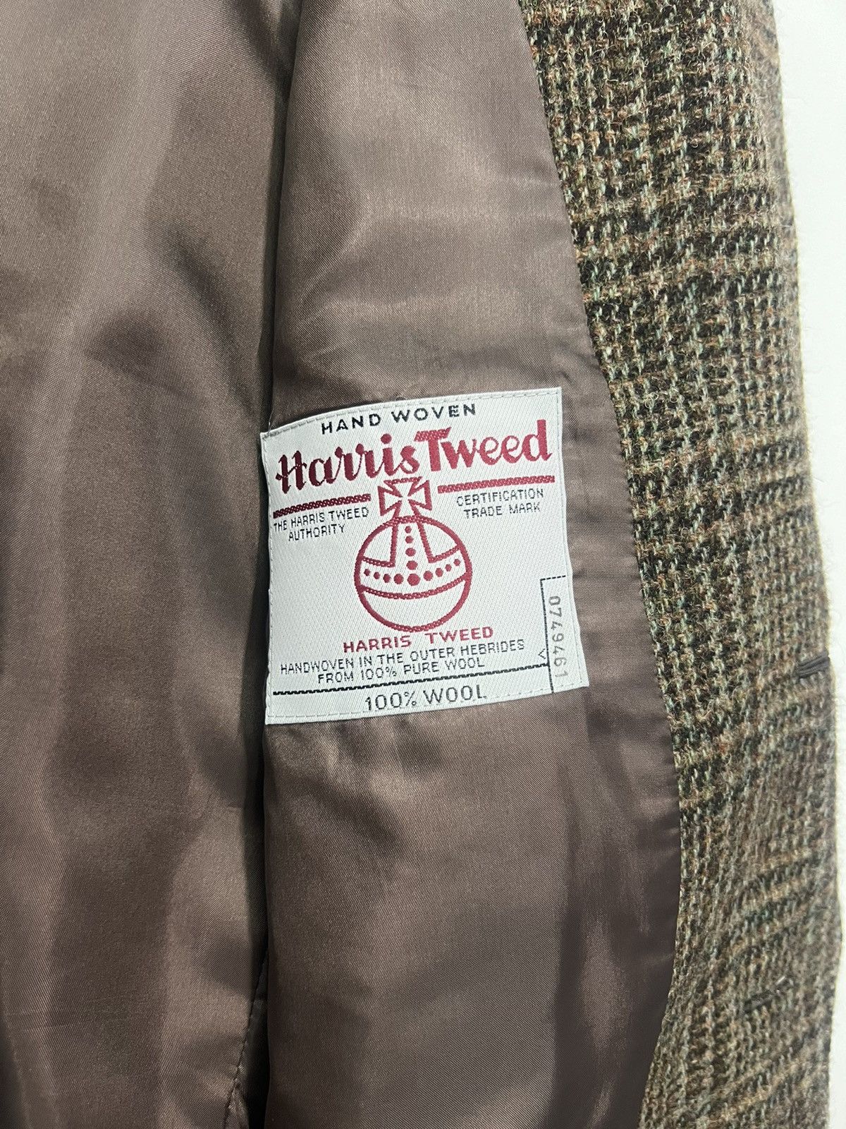 Harris Tweed HARRIS TWEED WOOL BLAZERS Size 40S - 8 Thumbnail