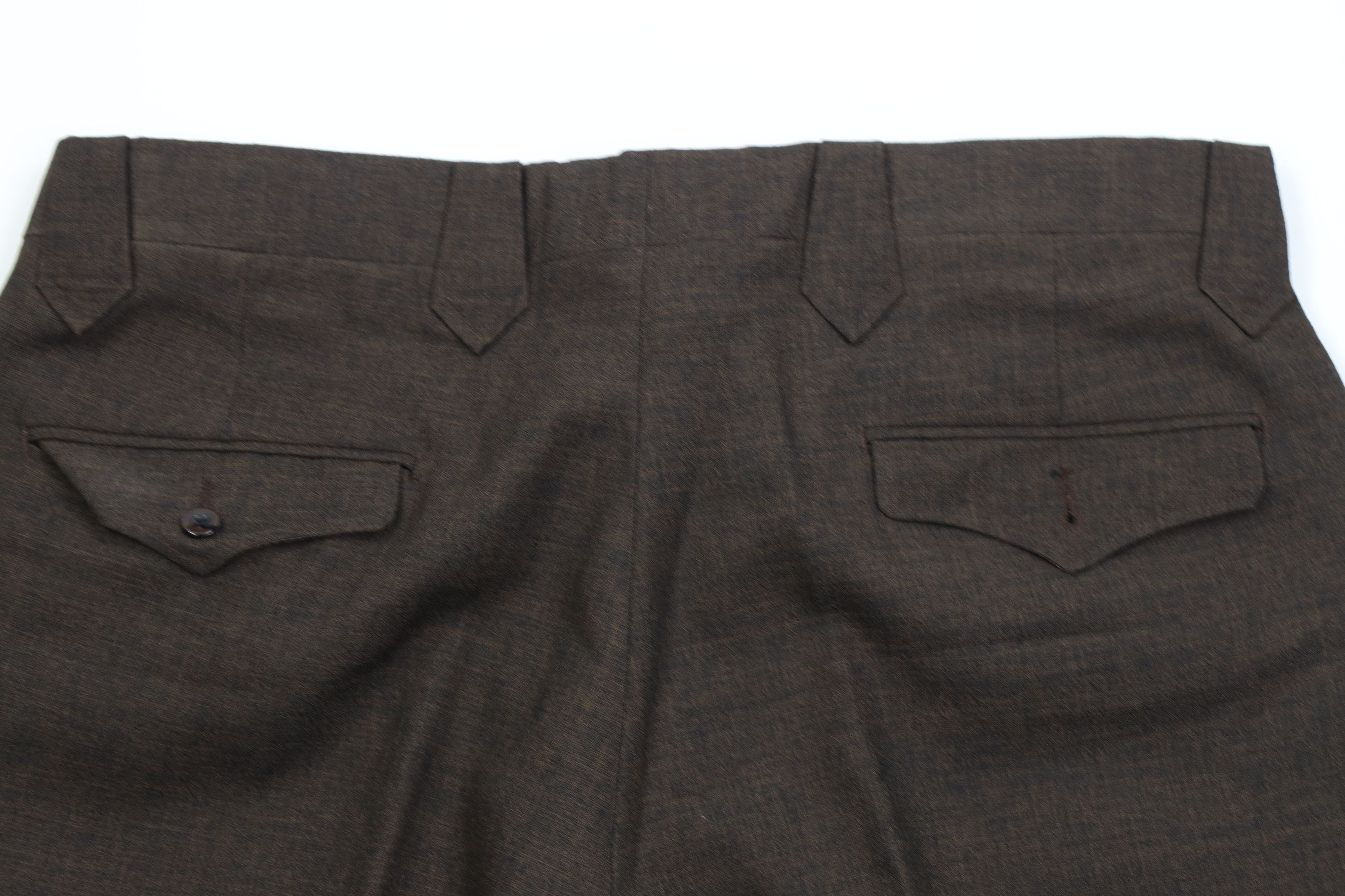 Vintage Vintage 70s Streetwear Flared Wide Leg Chino Pants Brown USA Size US 36 / EU 52 - 10 Thumbnail