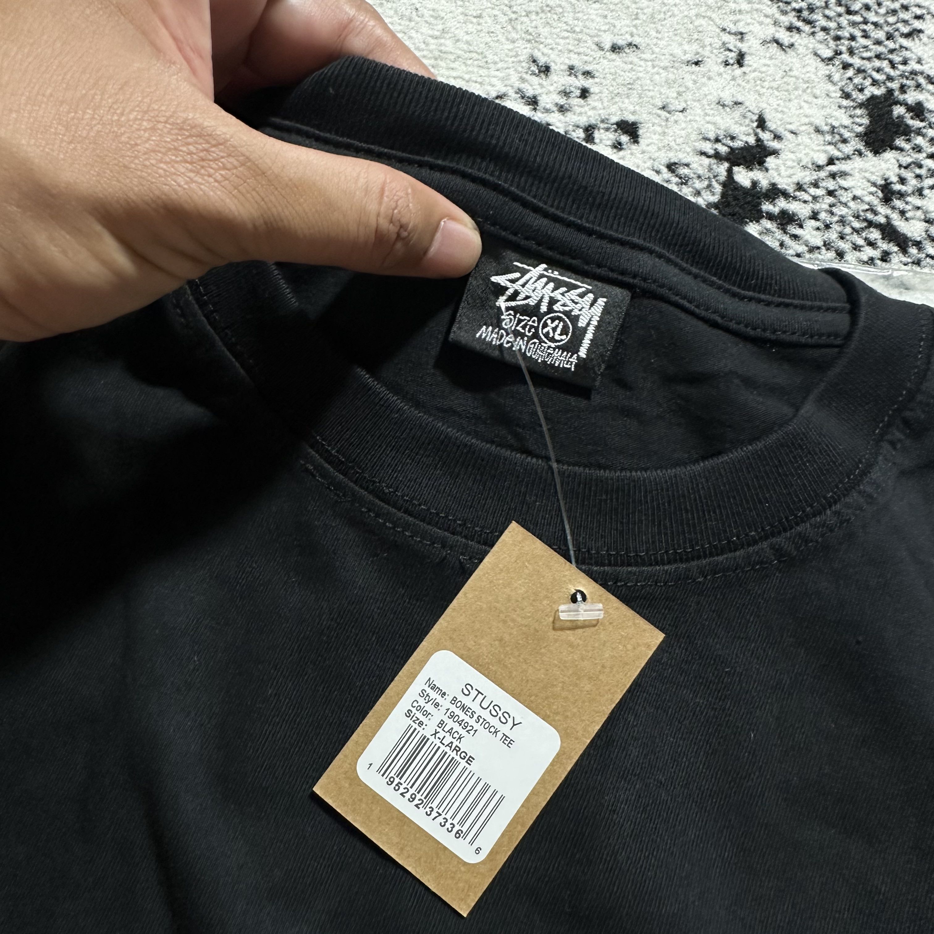Stussy STUSSY BONES STOCK TEE - XLARGE Size US XL / EU 56 / 4 - 5 Thumbnail
