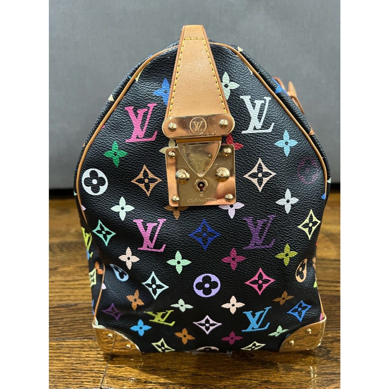 Louis Vuitton Louis Vuitton Keepall 45 Murakami Monogram Travel Bag Size ONE SIZE - 5 Thumbnail