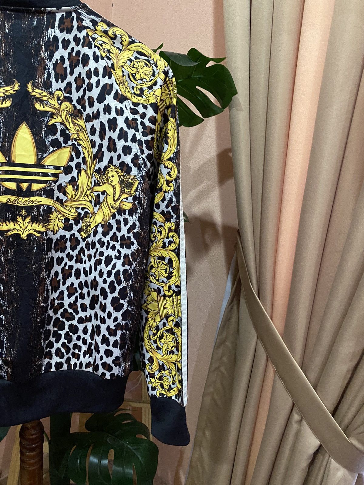 Adidas × Jeremy Scott Adidas Jeremy Scott Leopard Print Baroque Jacket - Unisex Size US S / EU 44-46 / 1 - 17 Thumbnail