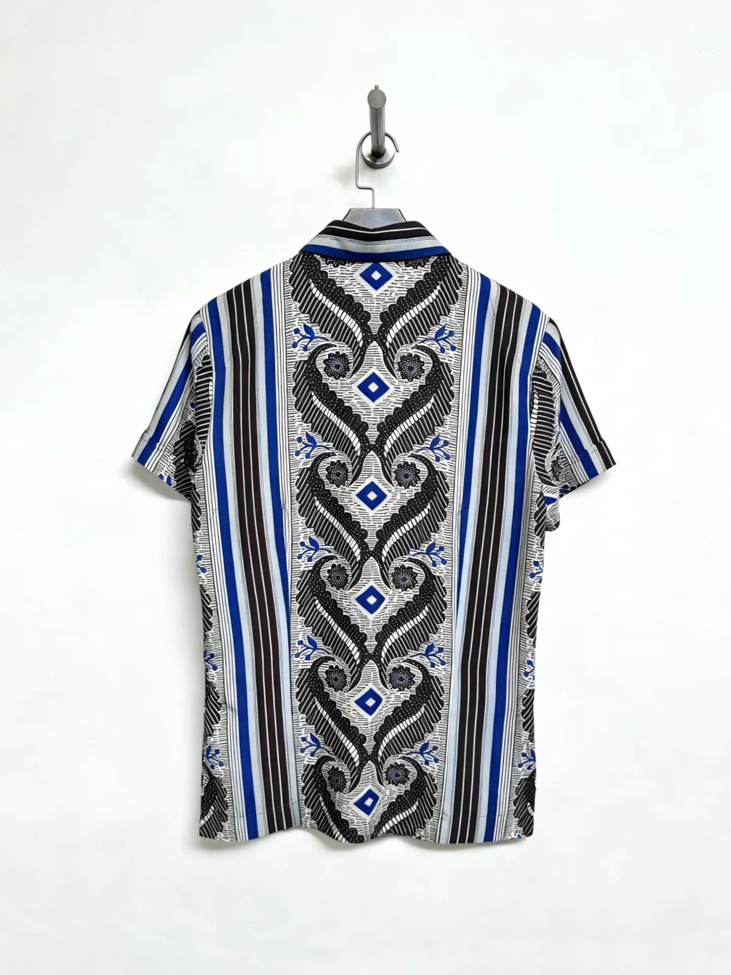 Dries Van Noten DRIES VAN NOTEN Silk Short-Sleeve Shirt 36 Size XS / US 0-2 / IT 36-38 - 2 Thumbnail