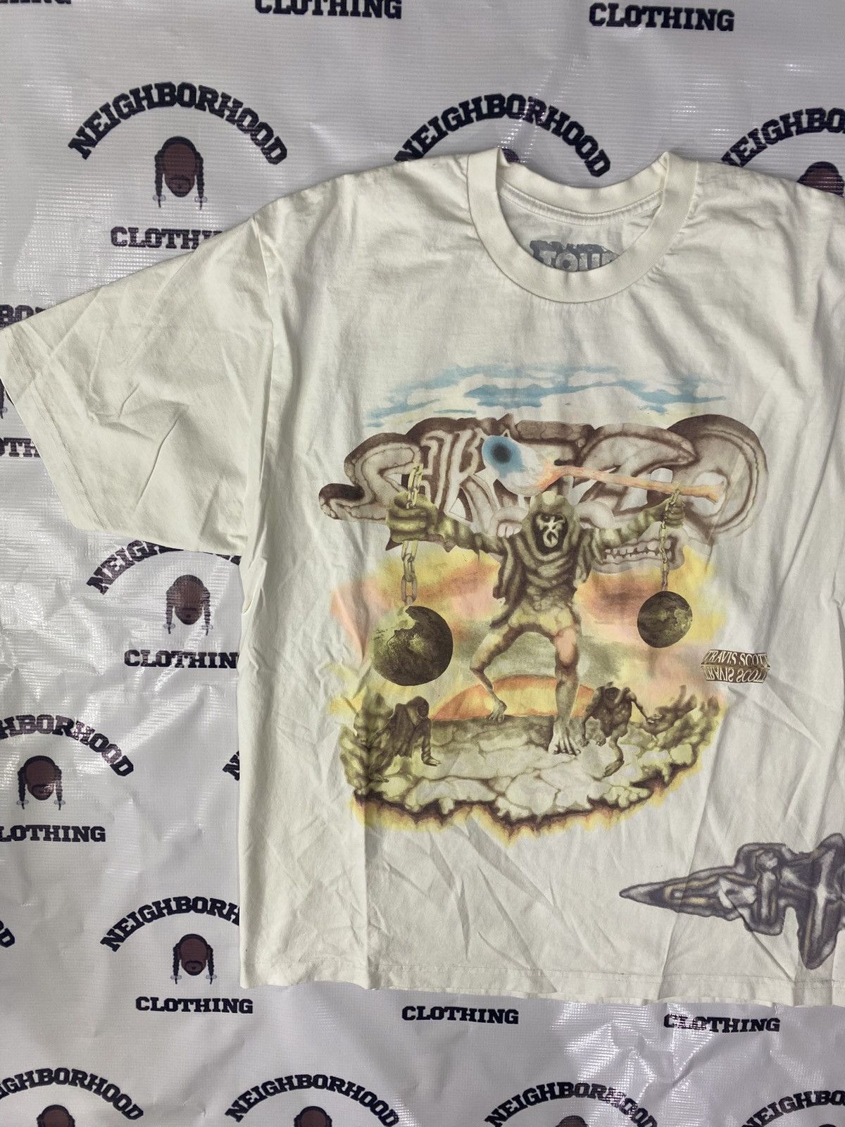 Travis Scott TRAVIS SCOTT UTOPIA EUROPE TOUR TEE. Size US XL / EU 56 / 4 - 3 Thumbnail