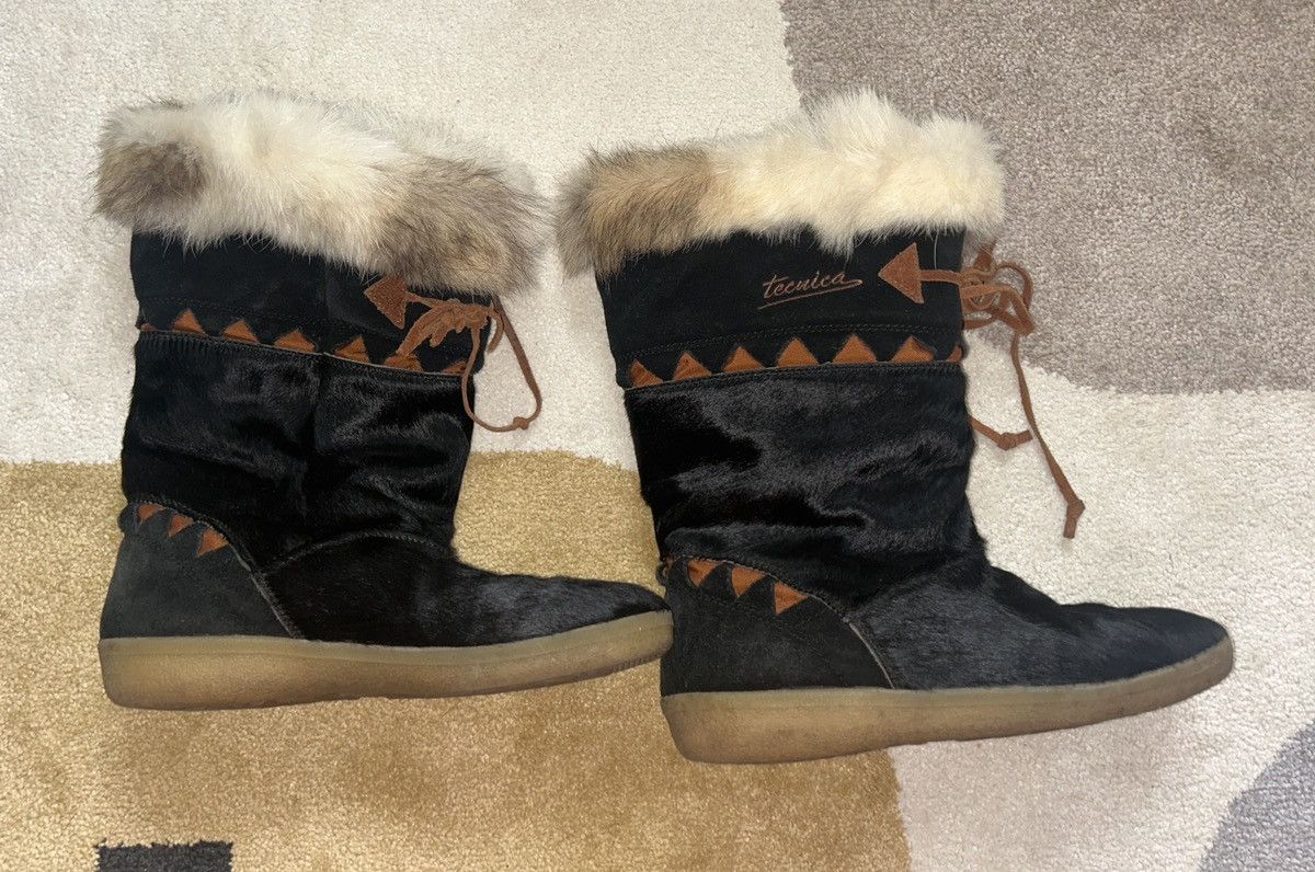 Vintage Fur vintage boots Tecnica Size US 9 / IT 39 - 6 Thumbnail