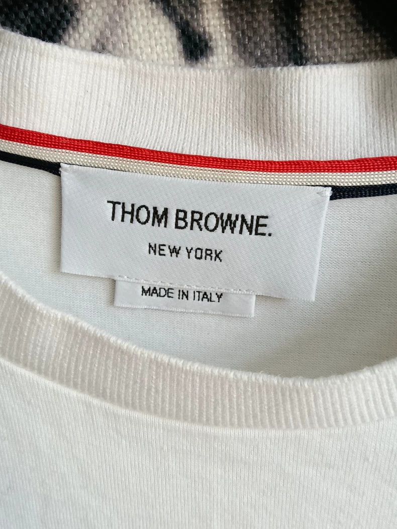 Thom Browne Thom browne Animal puppy pattern round-neck sweater short-s Size US XL / EU 56 / 4 - 5 Thumbnail