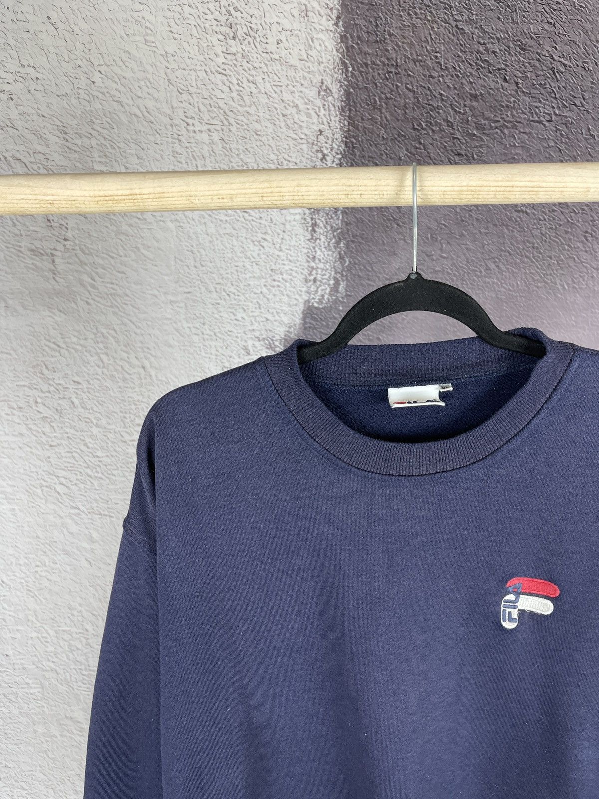 Fila Fila vintage faded small logo sweatshirt Size US XL / EU 56 / 4 - 3 Thumbnail