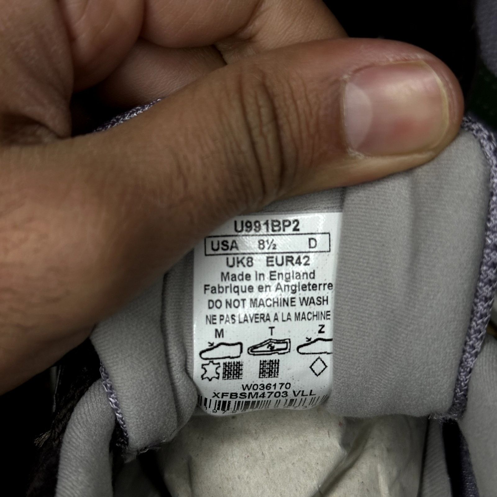 New Balance New Balance 991v2 'Made in UK' Size US 8.5 / EU 41-42 - 8 Thumbnail