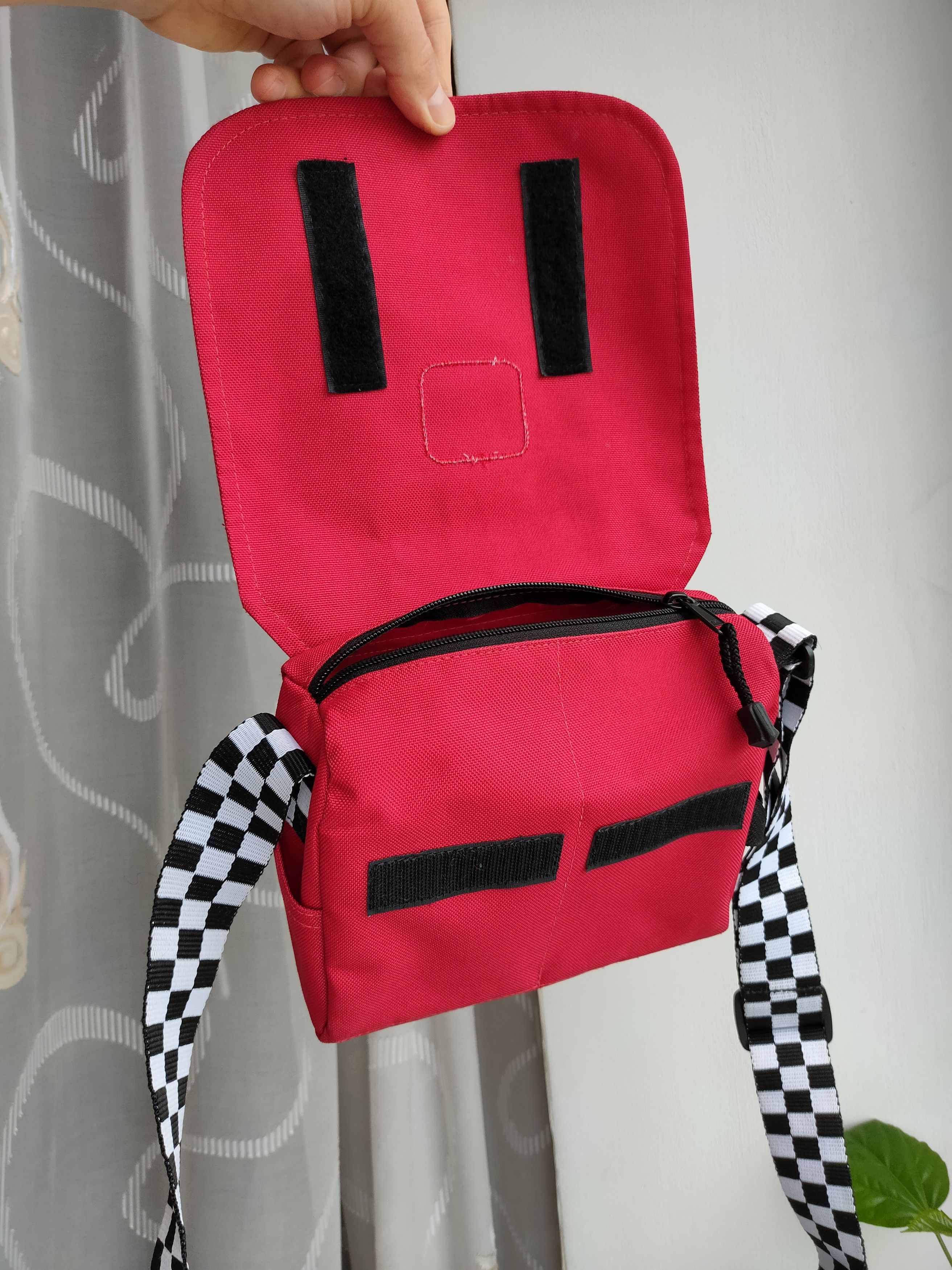Dickies Vintage Y2K Dickies YakPak Messenger Bag Crossbody Checkered Size ONE SIZE - 3 Thumbnail