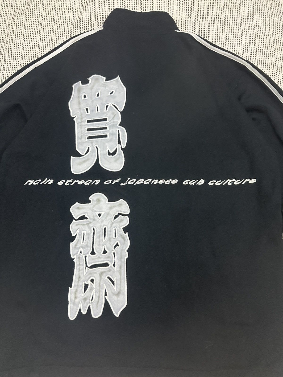 Kansai Yamamoto 🔥🔥🔥Vintage Kansai Yamamoto Big Logo Zipper Sweater Size US L / EU 52-54 / 3 - 8 Thumbnail