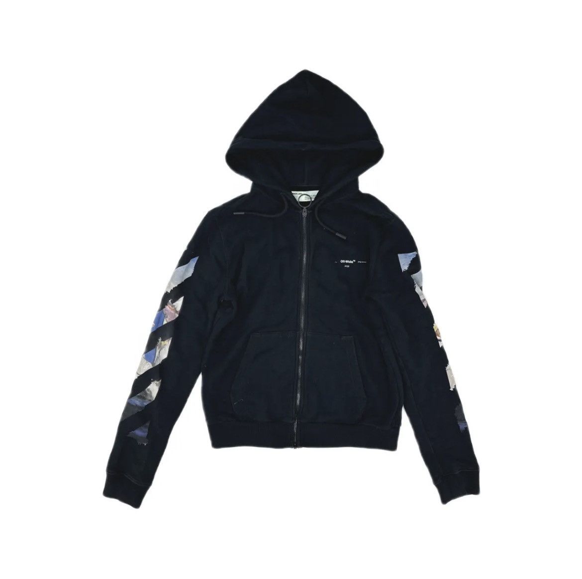 Off-White Off-White DIAG COLORED ARROW ZIP HOODIE Size US XS / EU 42 / 0 - 2 Thumbnail