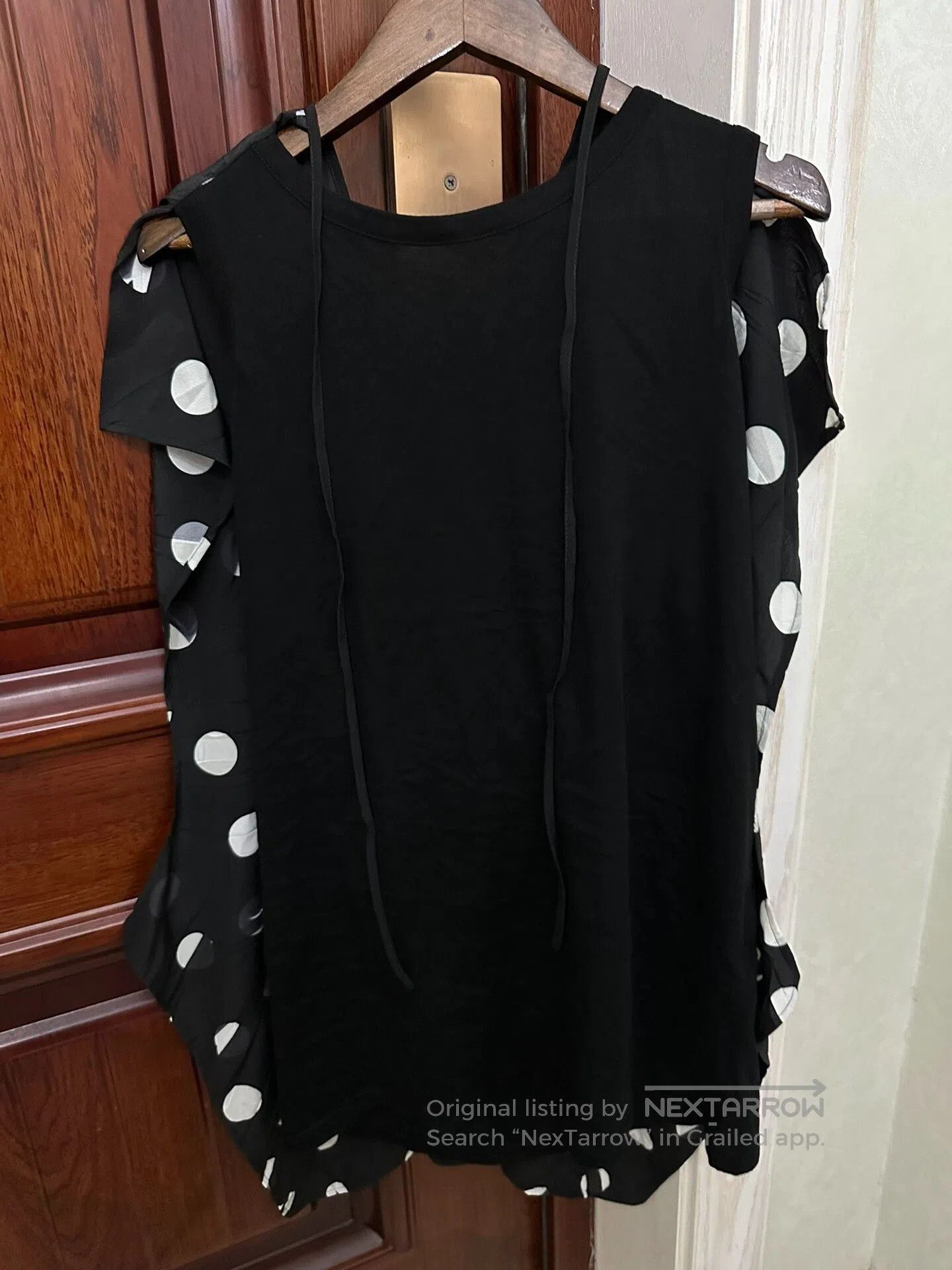 Y's Elegant Black Y's Sleeveless Top. Size S / US 4 / IT 40 - 5 Thumbnail