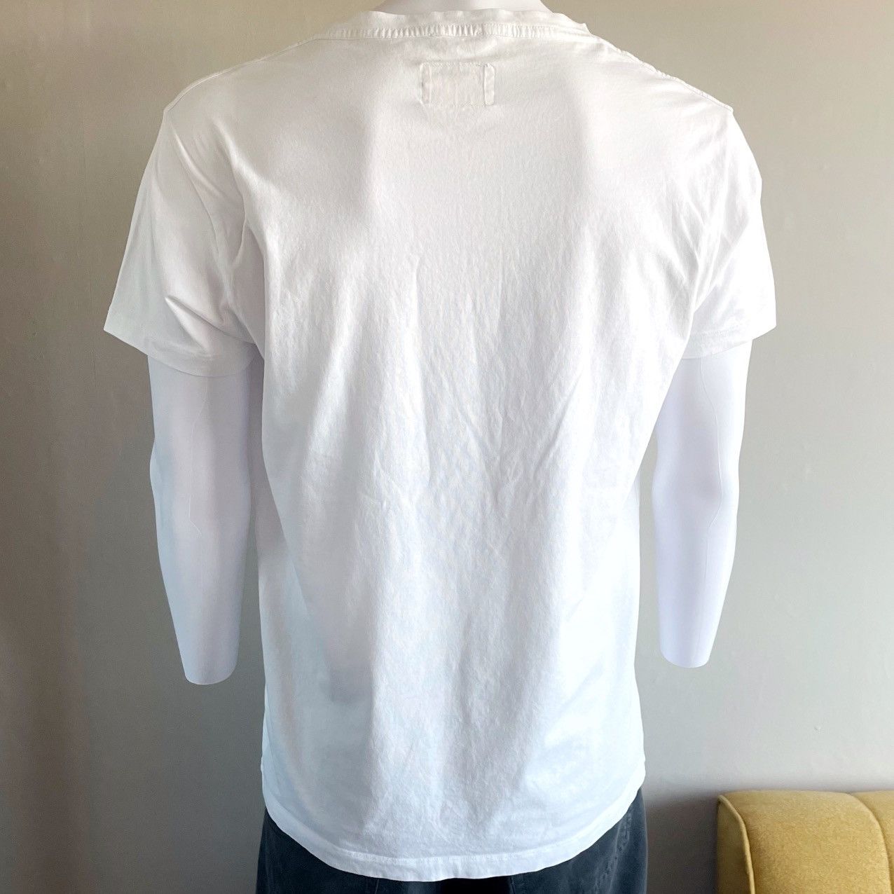Marc Jacobs Marc Jacobs Embroidered Rat Spellout T Shirt Size US XXL / EU 58 / 5 - 3 Thumbnail