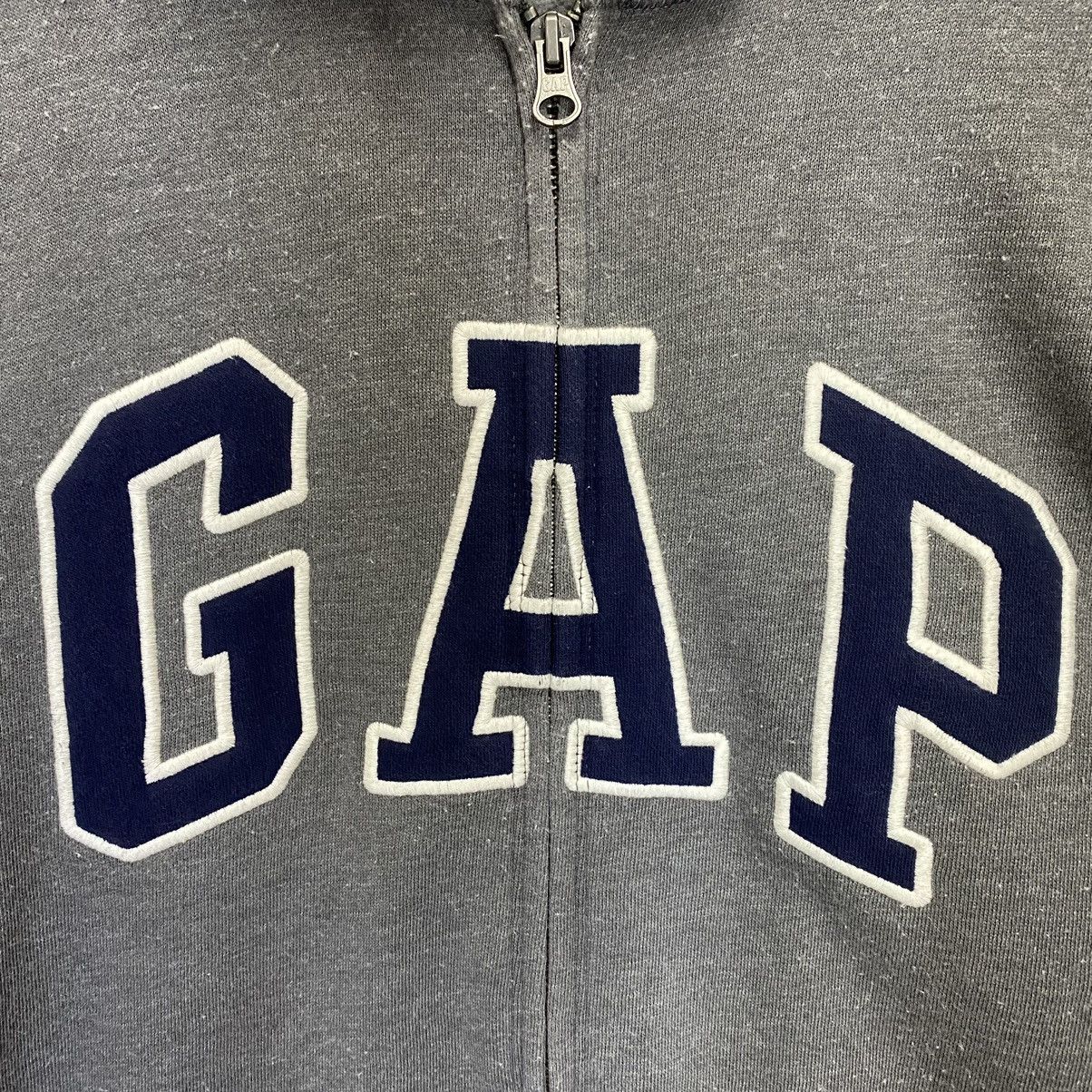 Gap Gap Big Logo Embroidered Fullzip Hoodie Size L Size US L / EU 52-54 / 3 - 6 Thumbnail