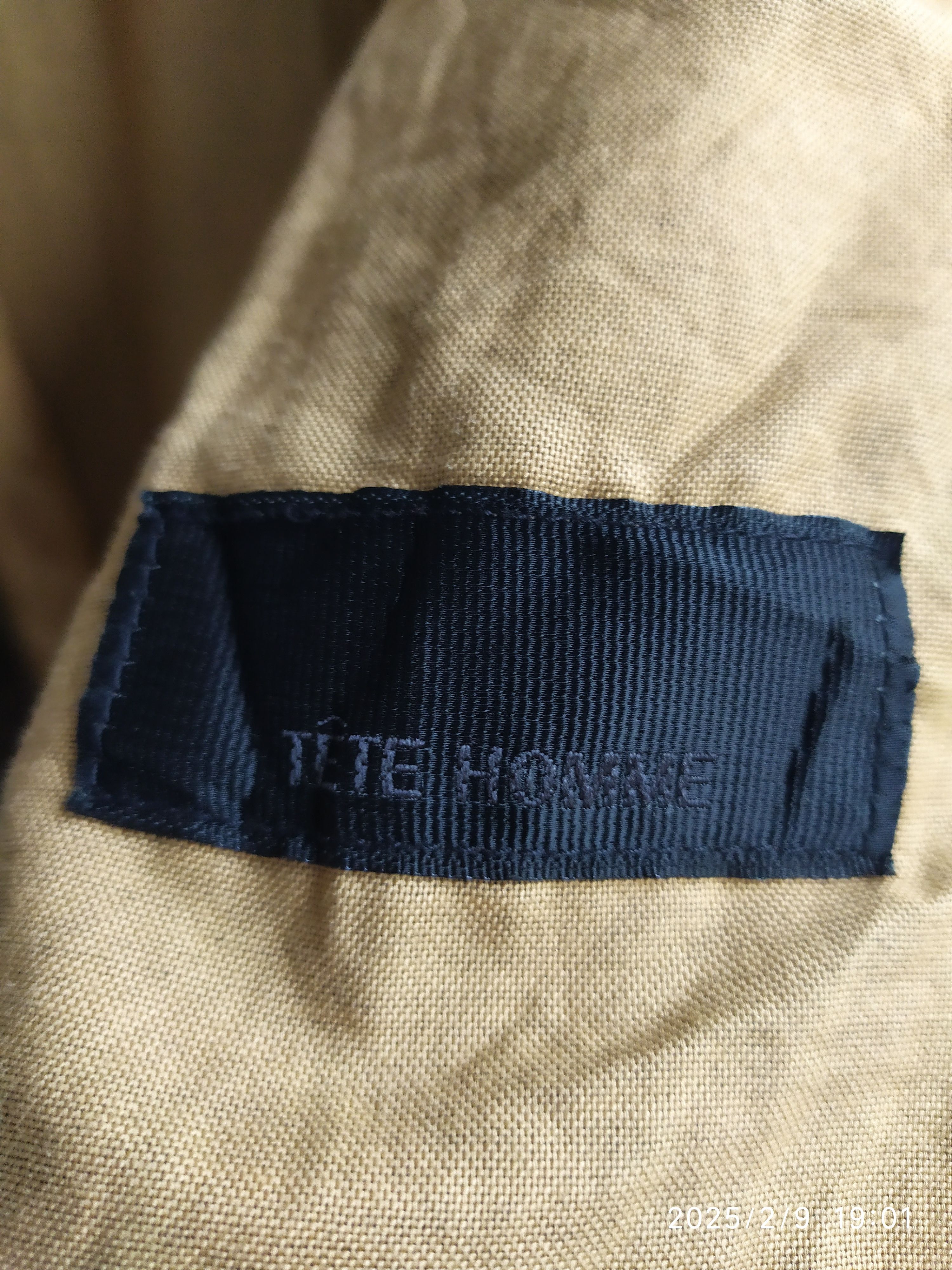 If Six Was Nine × Japanese Brand × Tete Homme TETE HOMME by issey miyake zipper shirt nice designer Size US L / EU 52-54 / 3 - 12 Thumbnail