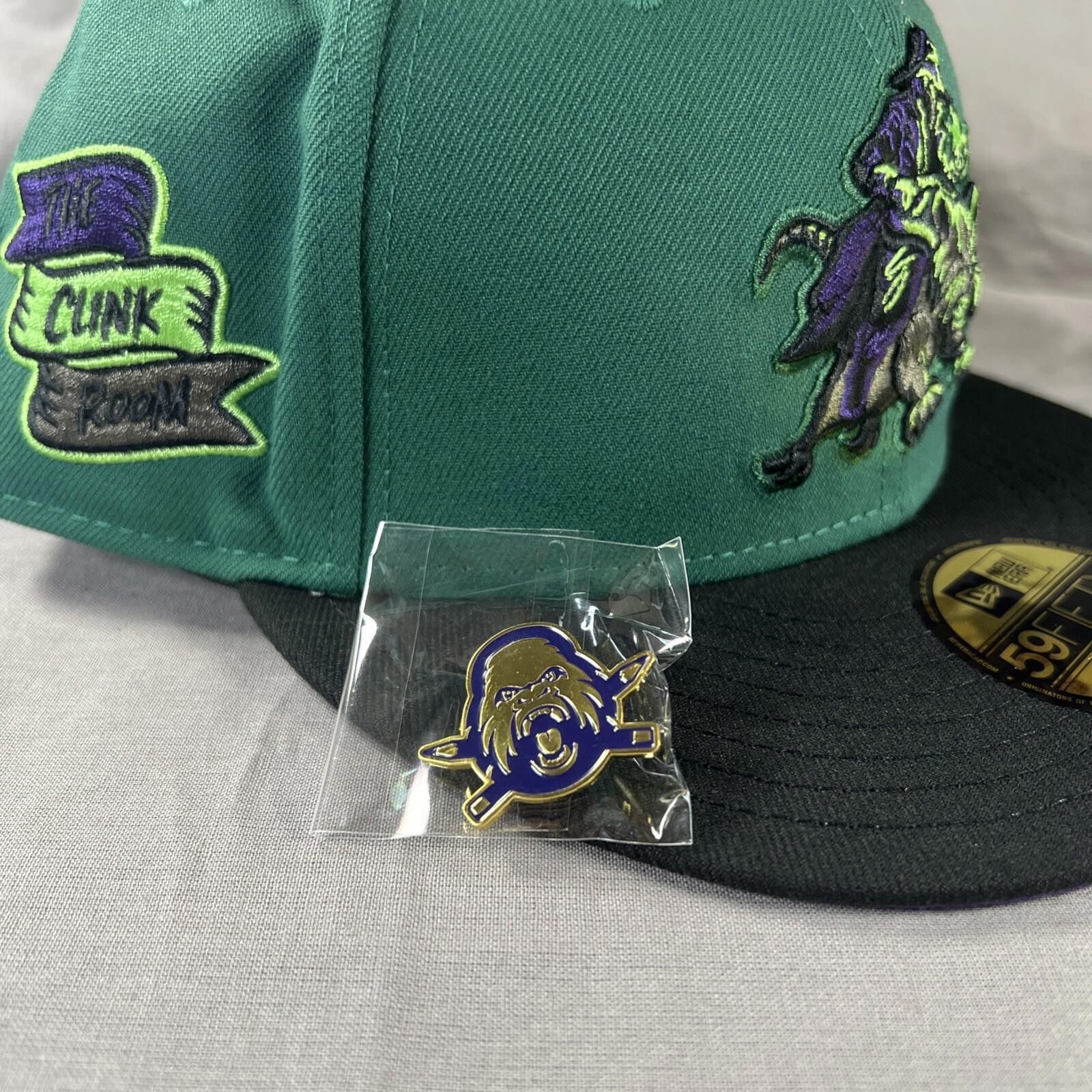 New Era The Clink Room Exclusive 7 5/8 "Scourge" Green Black New Era Size ONE SIZE - 5 Thumbnail
