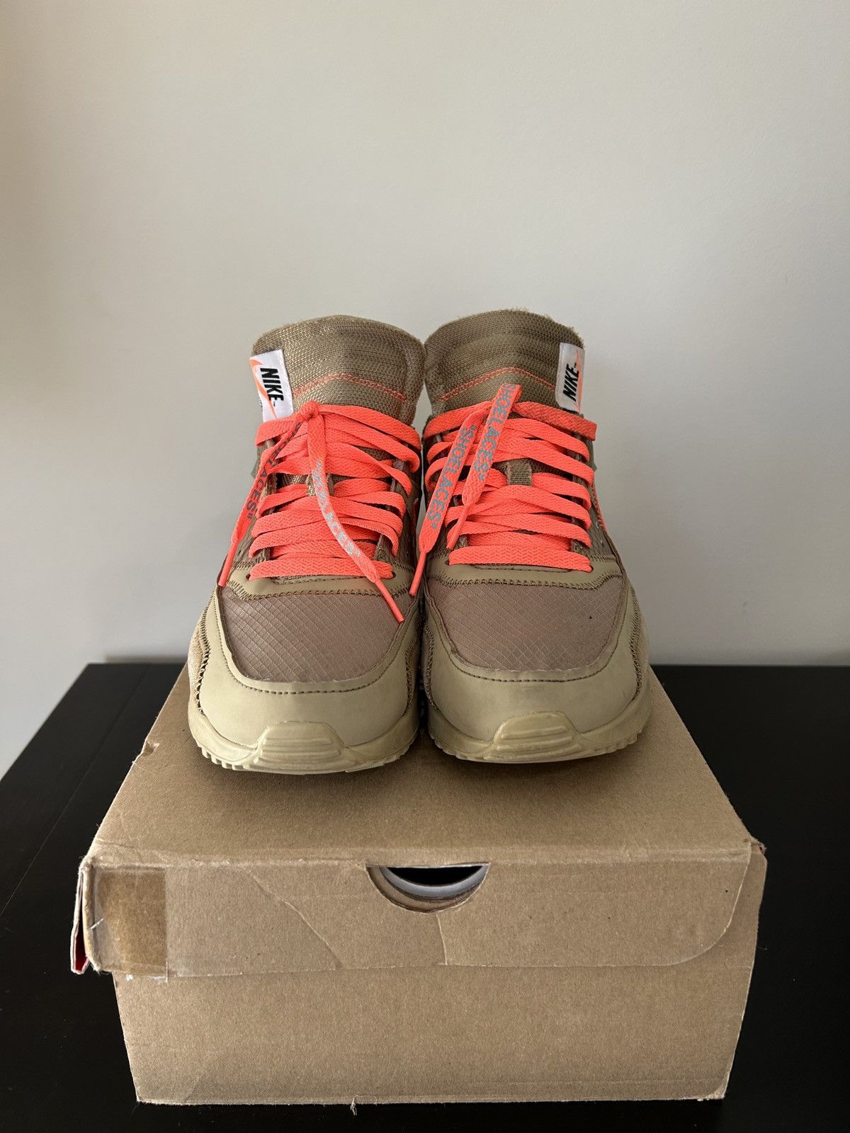 Nike × Off-White Nike Off White Airmax 90 Desert Ore Size US 9 / EU 42 - 3 Thumbnail