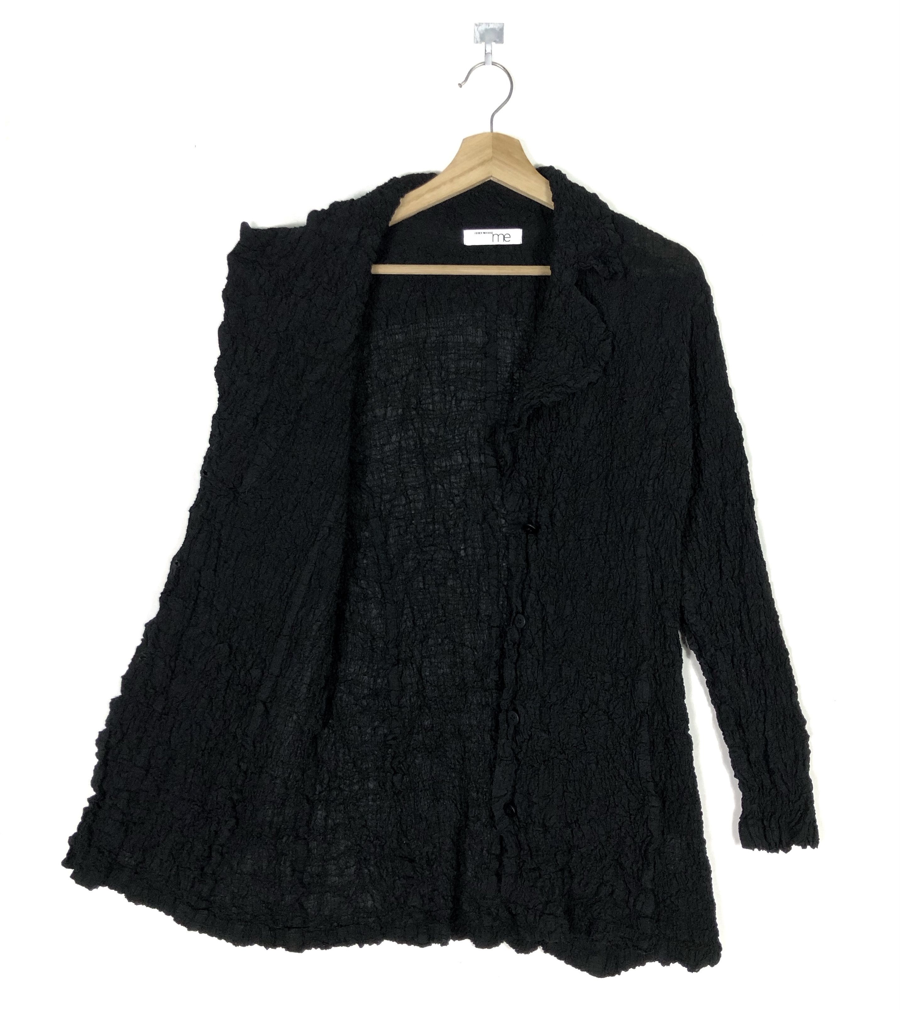 Issey Miyake RARE🔥AW16 CAULIFLOWER PUCKERING PLEATED TEXTURED JACKET Size S / US 4 / IT 40 - 13 Thumbnail