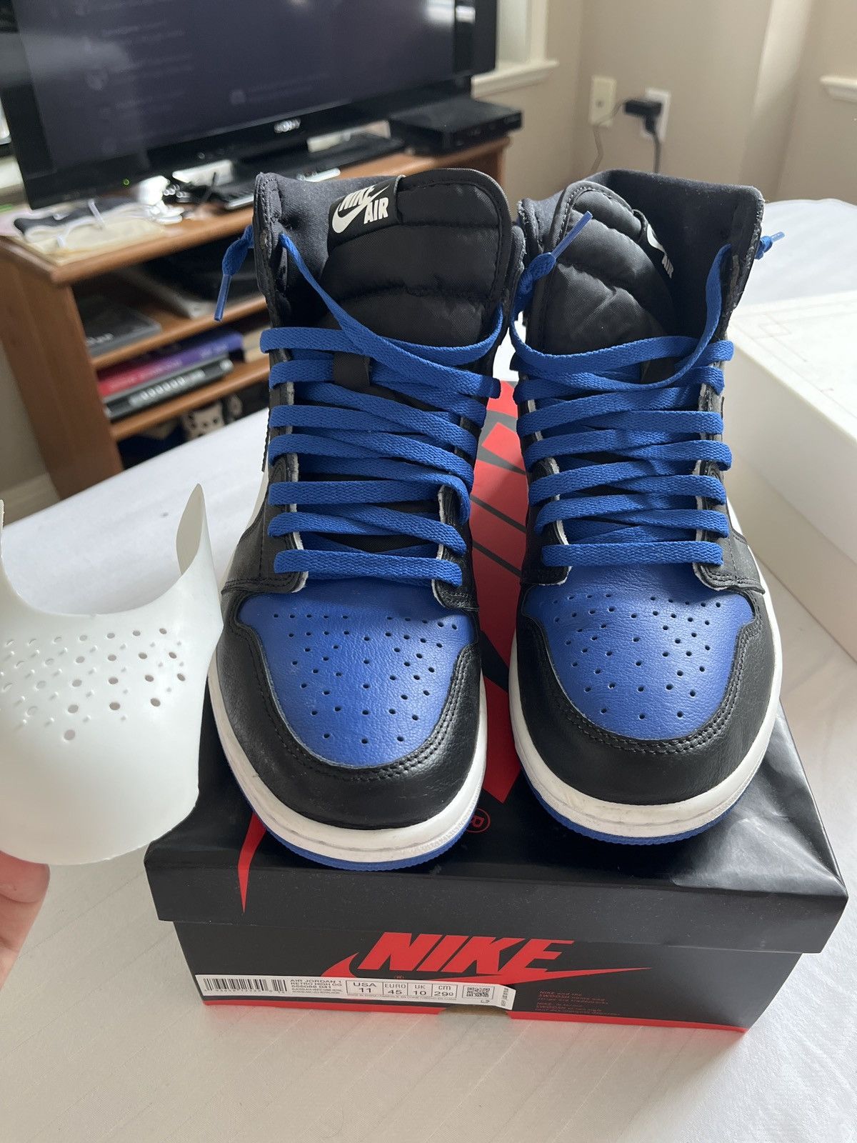 Nike Air Jordan 1 Retro High OG Game Royal Size US 11 / EU 44 - 7 Thumbnail