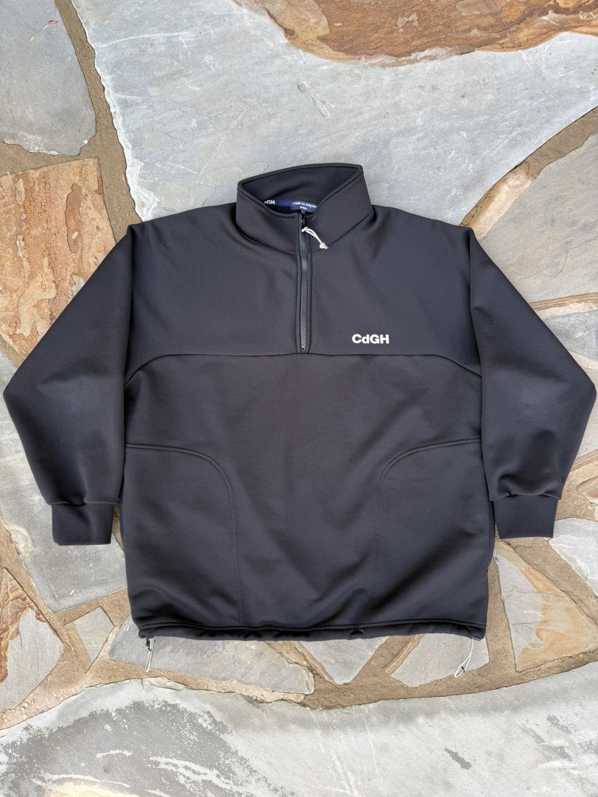 Comme des Garcons Homme Comme Des Garcons Homme 1/4 Quarter Zip AD2023 Size US L / EU 52-54 / 3 - 1 Thumbnail