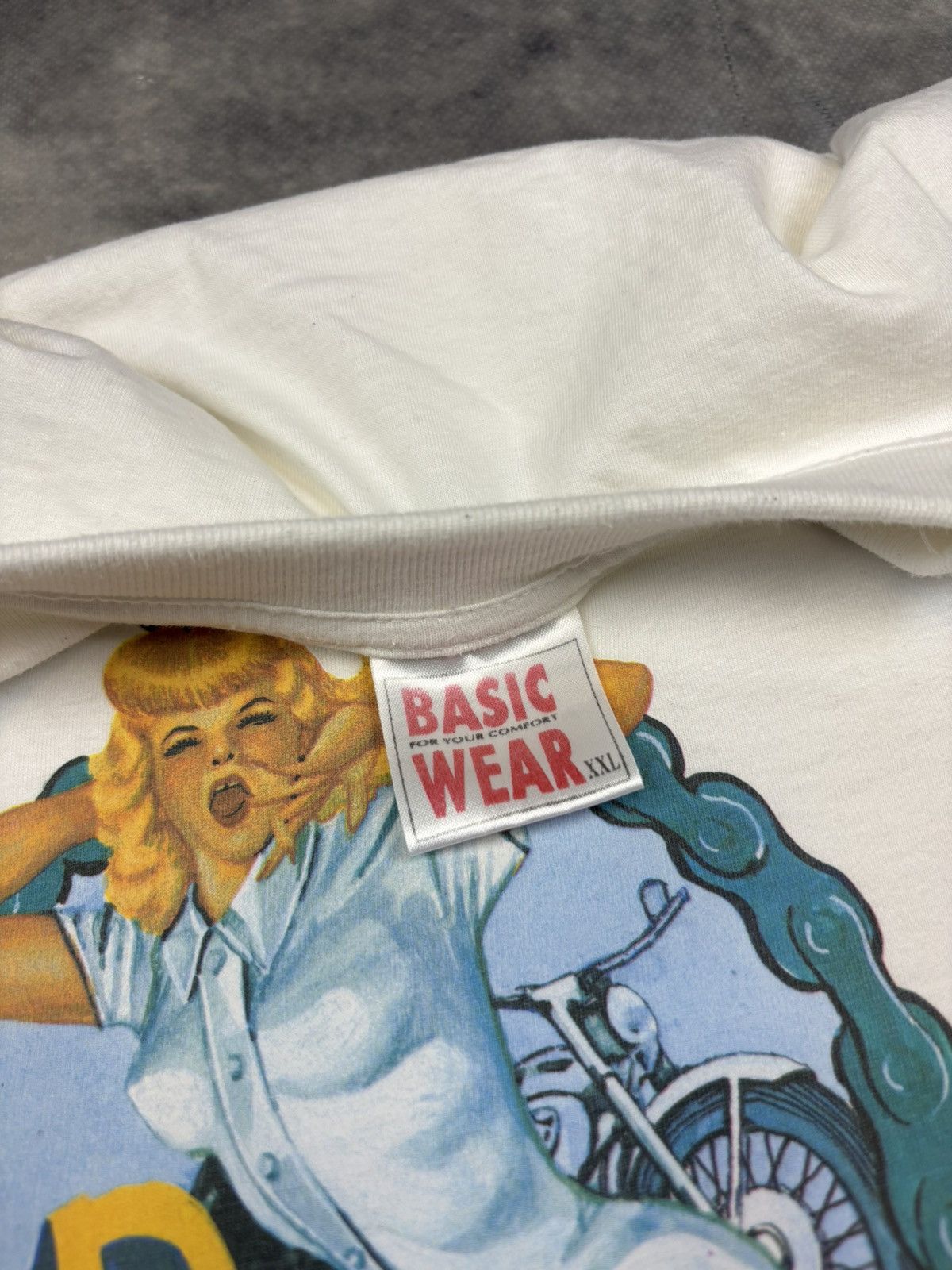 Vintage Vintage American USA T shirt 90s y2k graphic humor harro Size US XL / EU 56 / 4 - 3 Thumbnail