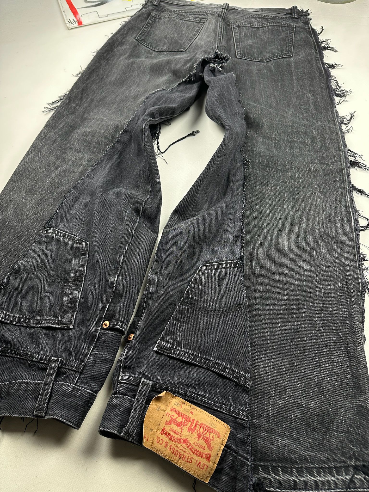Levi's Vintage 90's Levi's x gap Custom Kapital Style baggy Jeans Size US 30 / EU 46 - 5 Thumbnail