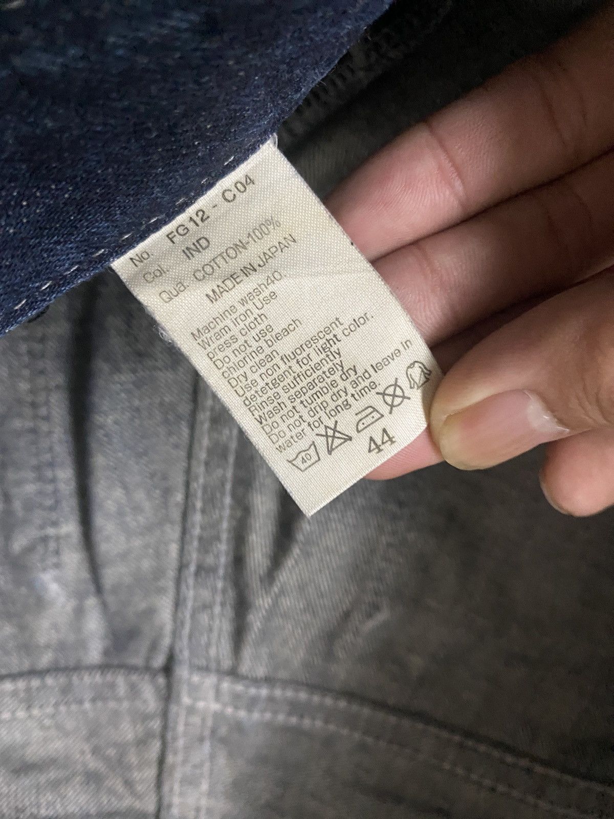 If Six Was Nine Fuga Clawmark Whiskered Seawash Jeans Size US 30 / EU 46 - 11 Thumbnail