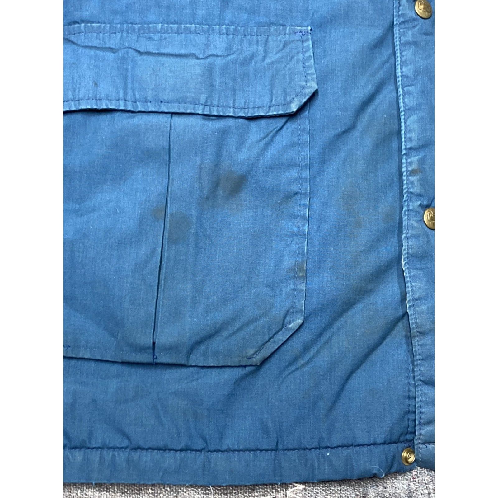 Vintage VINTAGE Woolrich puffer jacket Coat Men XL Blue Insulated Winter Zip Button 1960s Size US XL / EU 56 / 4 - 2 Thumbnail