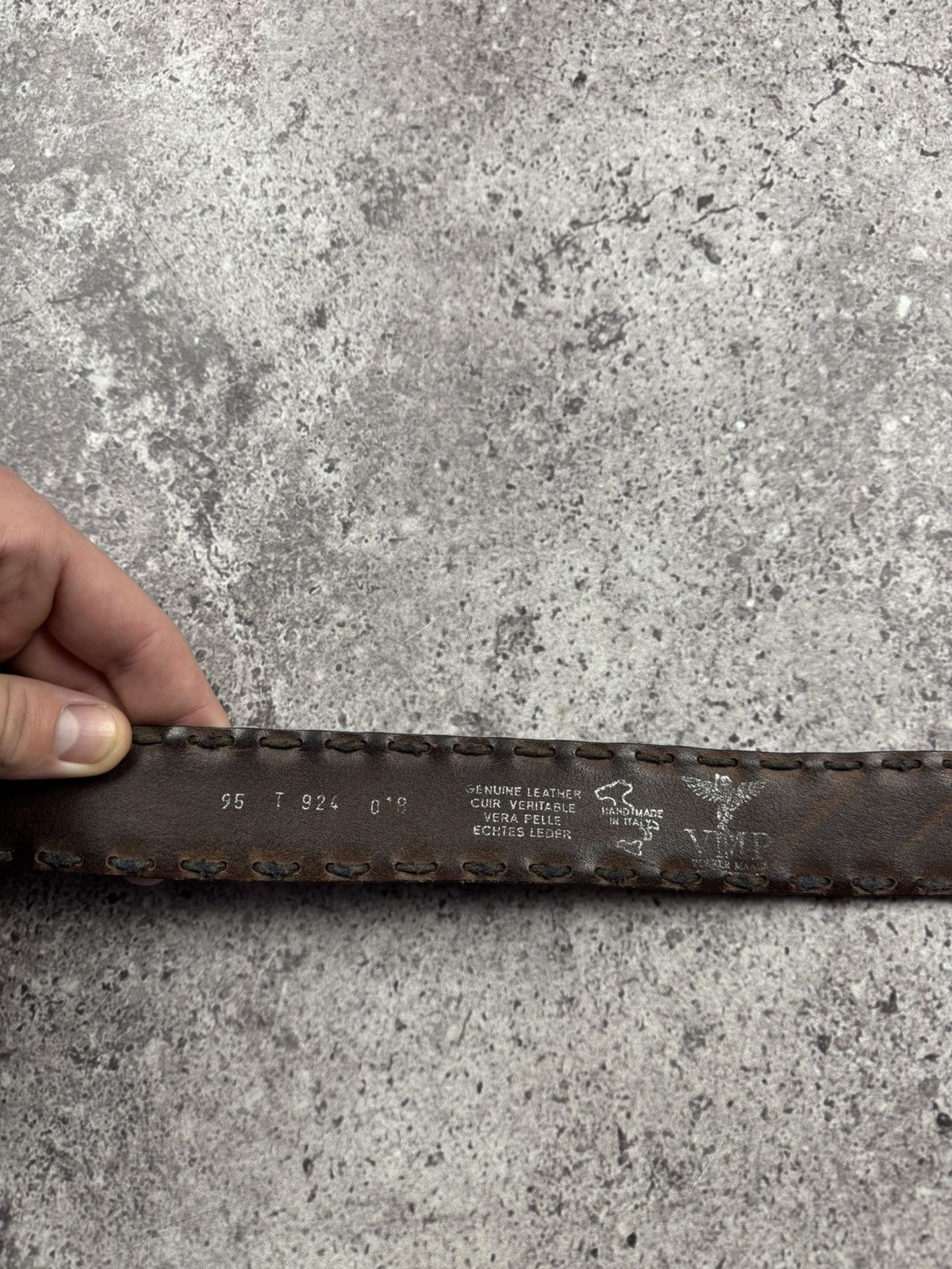 Japanese Brand 00’s NUMBER NINE STYLE BRAIDED LEATHER RARE Y2K BELT VINTAGE Size ONE SIZE - 9 Thumbnail