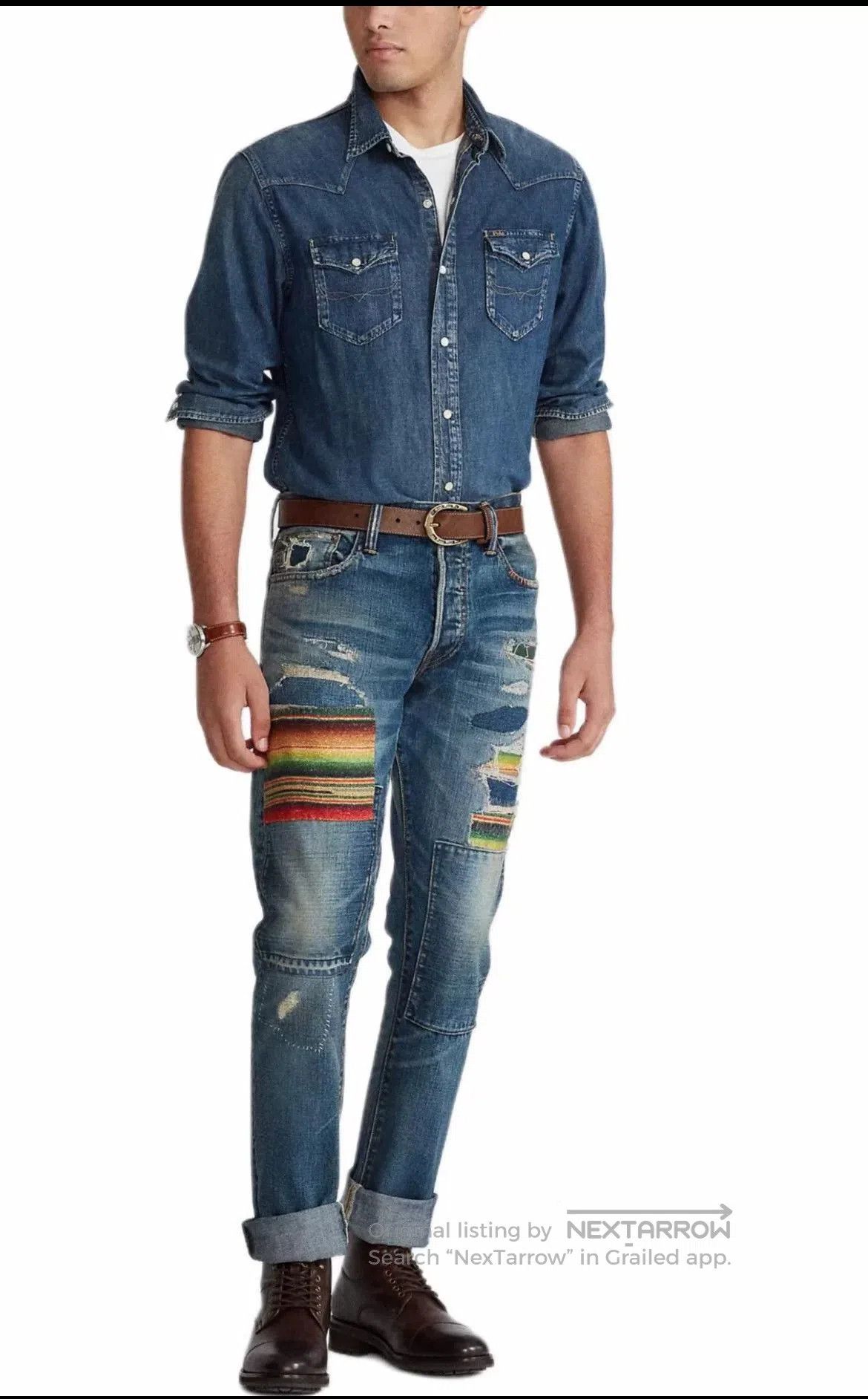 Polo Ralph Lauren Polo Ralph Lauren Men's Jeans. Size US 32 / EU 48 - 2 Thumbnail