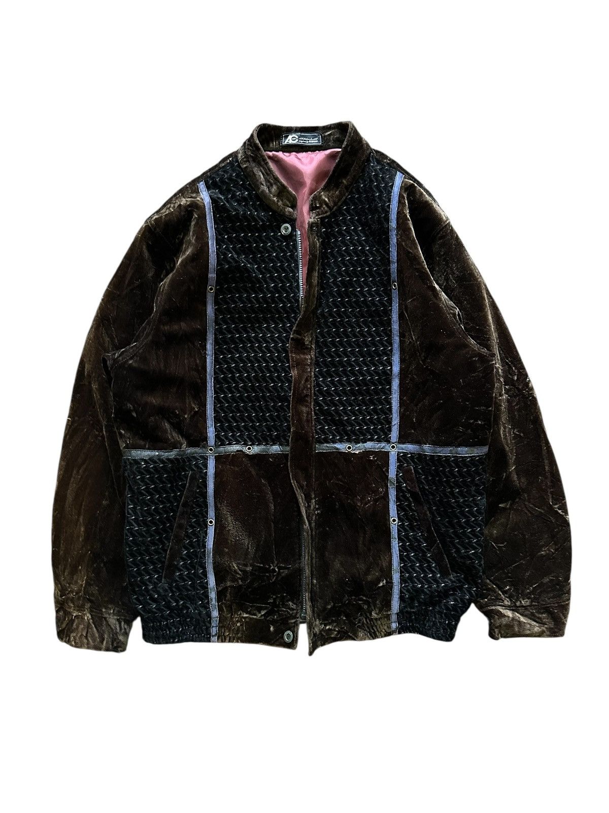Japanese Brand Vintage Japanese Brand Velvet Suede Jacket Size US M / EU 48-50 / 2 - 1 Thumbnail