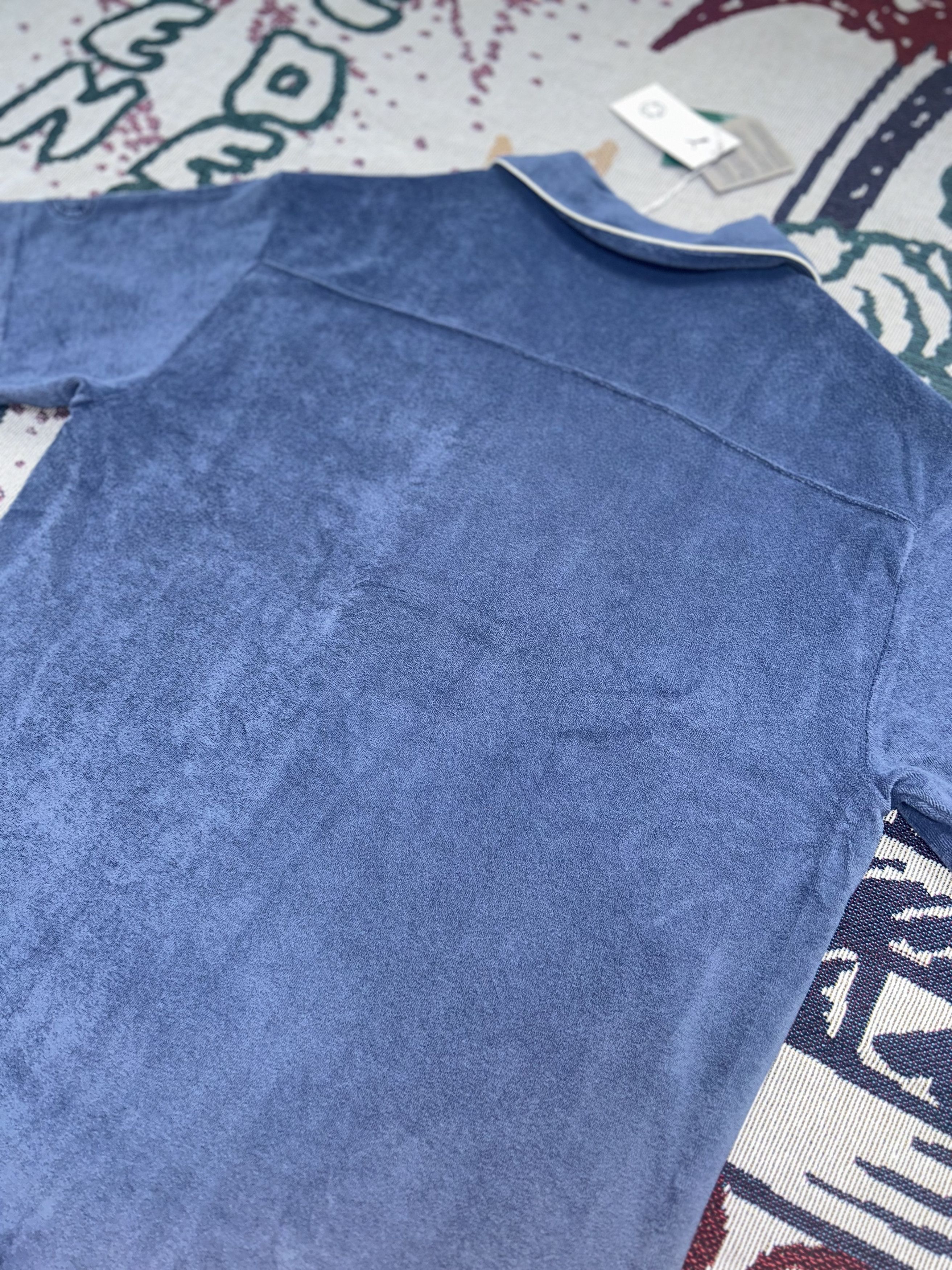 Puma × Rhude [L] PUMA x RHUIGI terry shirts blue men shirts bathrobe Size US L / EU 52-54 / 3 - 5 Thumbnail