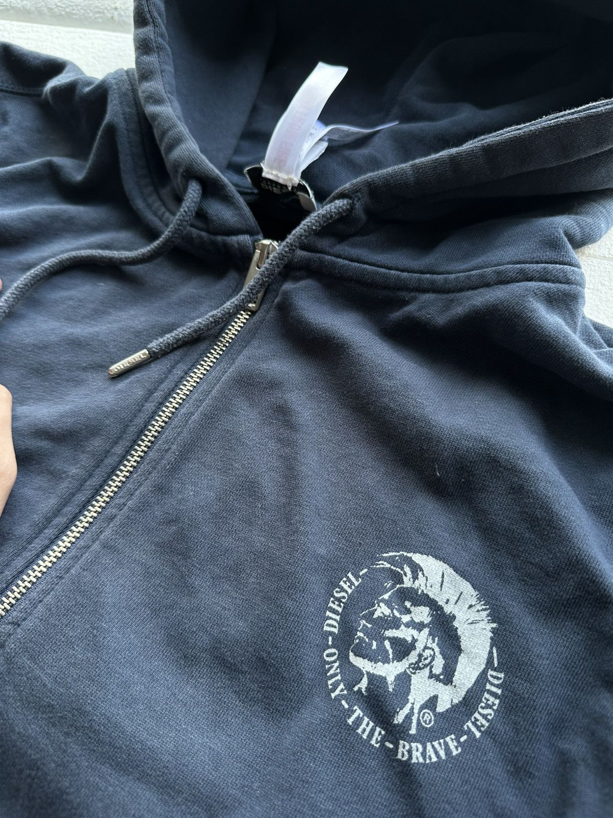 Diesel 🚨DIESEL HYPE BLUE HOODIE BIG LOGO BOXY FIT DENIM DIVISION Size US M / EU 48-50 / 2 - 8 Thumbnail